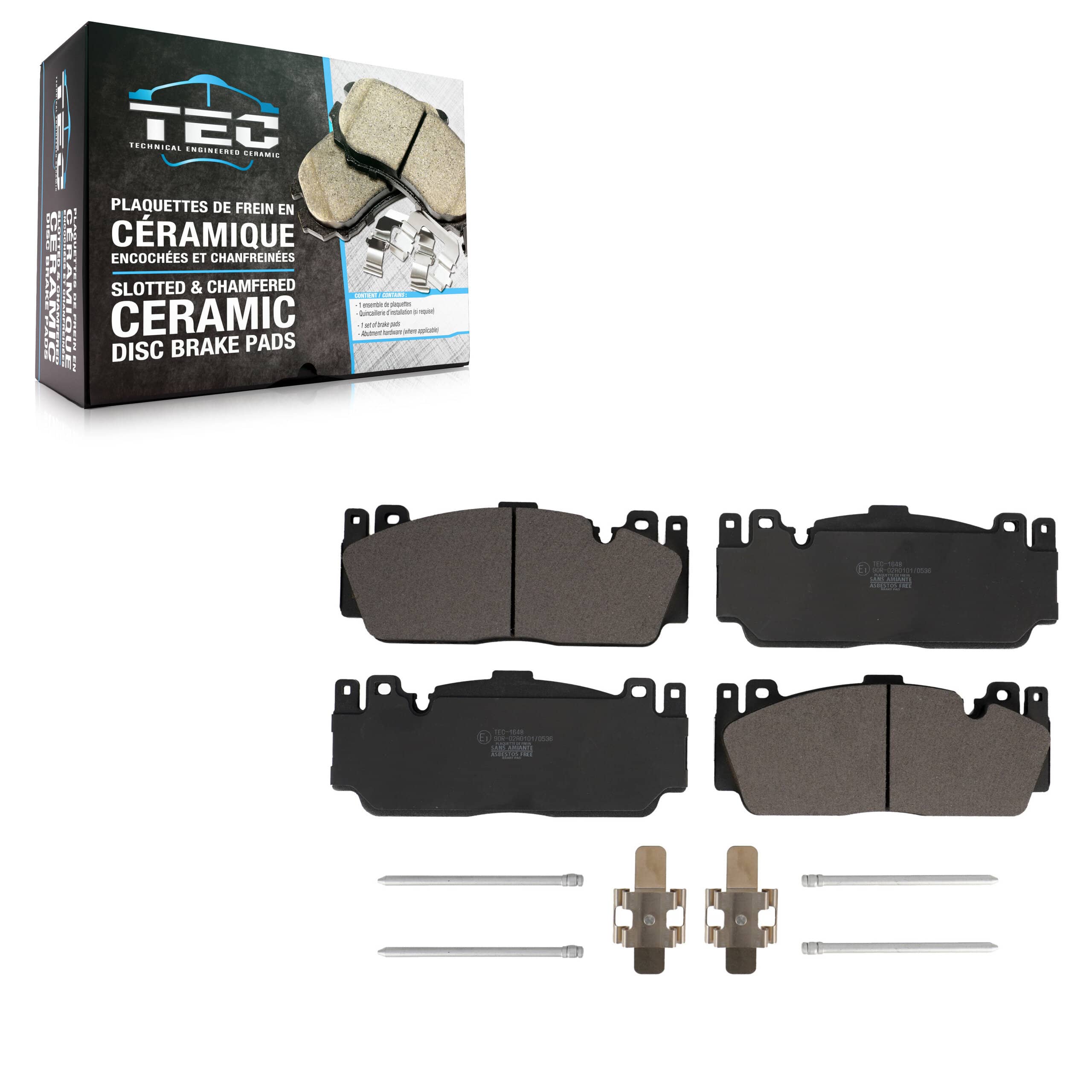 TEC - TEC-1648 - Front Disc Brake Pad