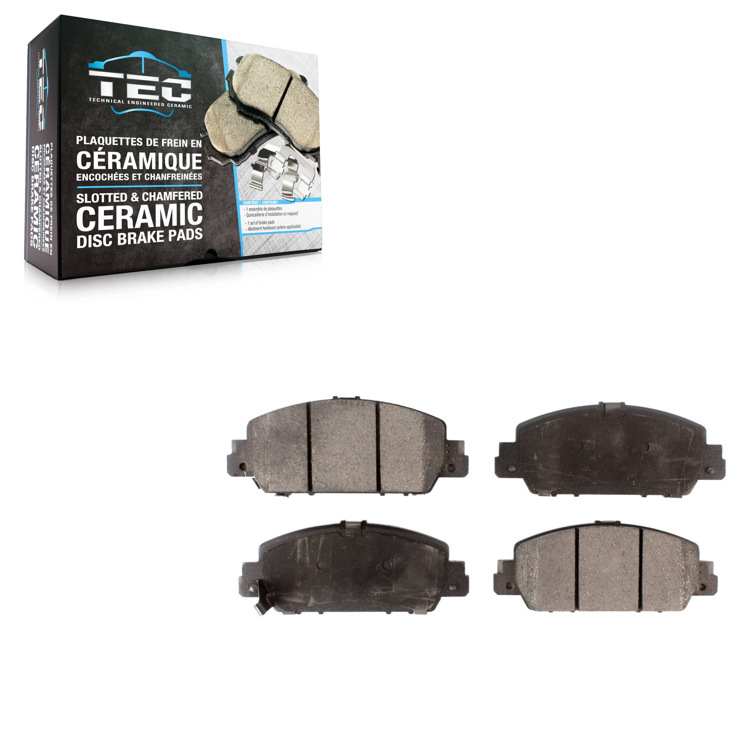 TEC - TEC-1654 - Front Disc Brake Pad