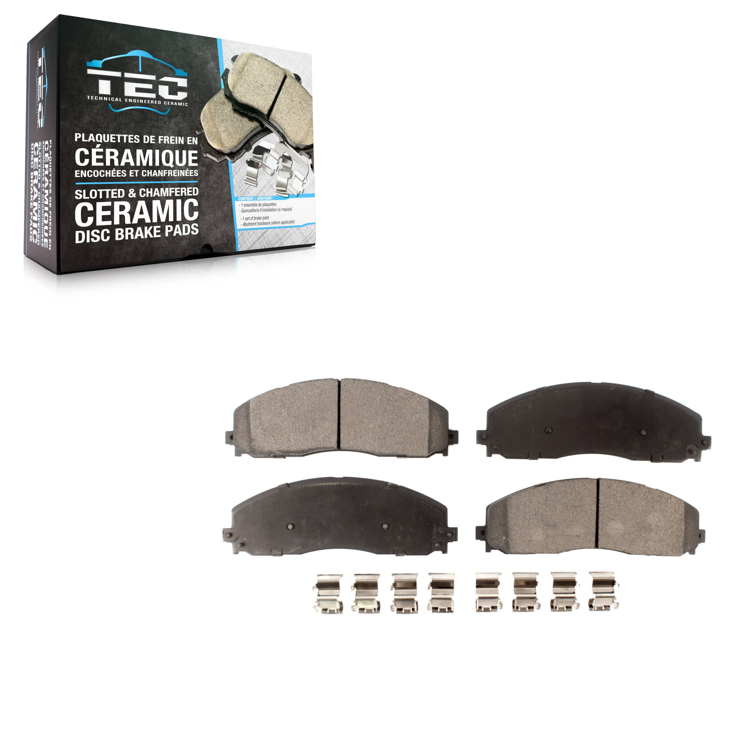TEC - TEC-1680 - Front Disc Brake Pad