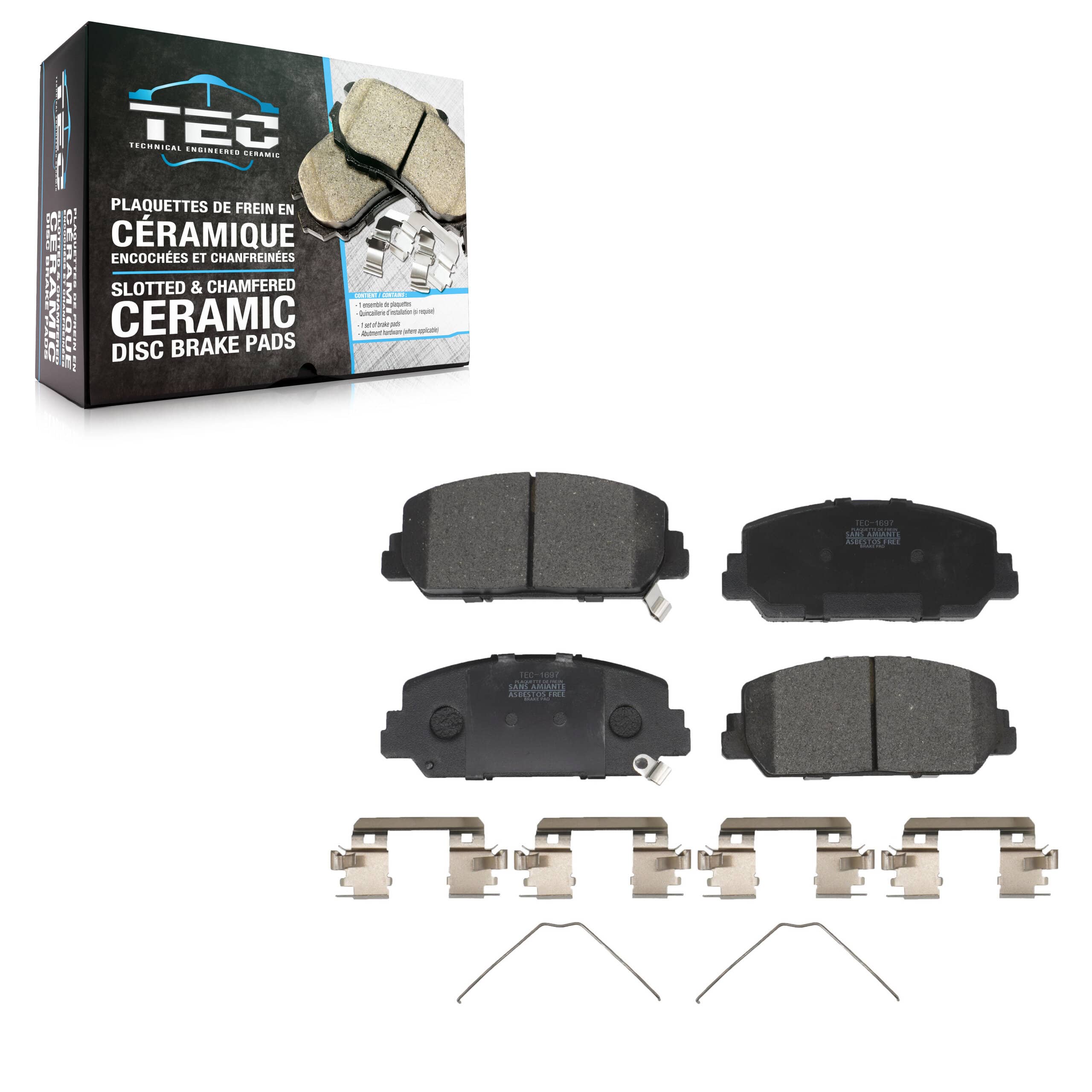 TEC - TEC-1697 - Front Disc Brake Pad