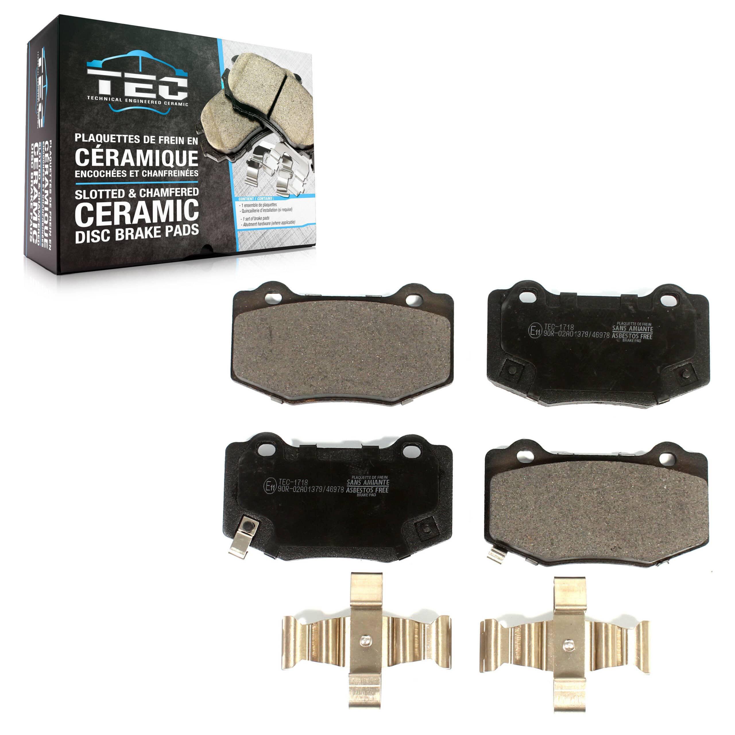 TEC - TEC-1718 - Rear Disc Brake Pad
