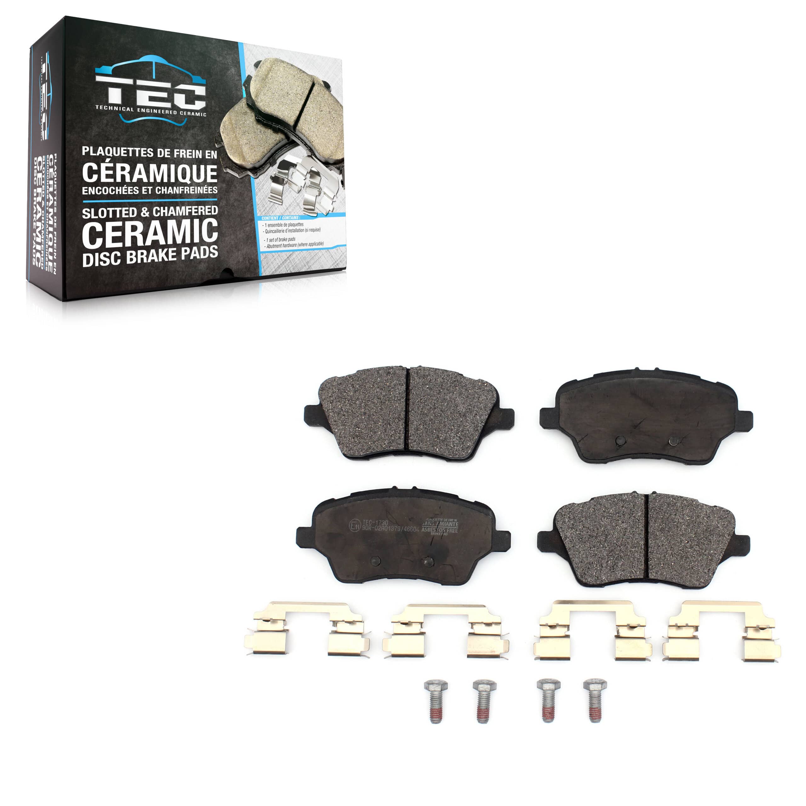 TEC - TEC-1730 - Front Disc Brake Pad