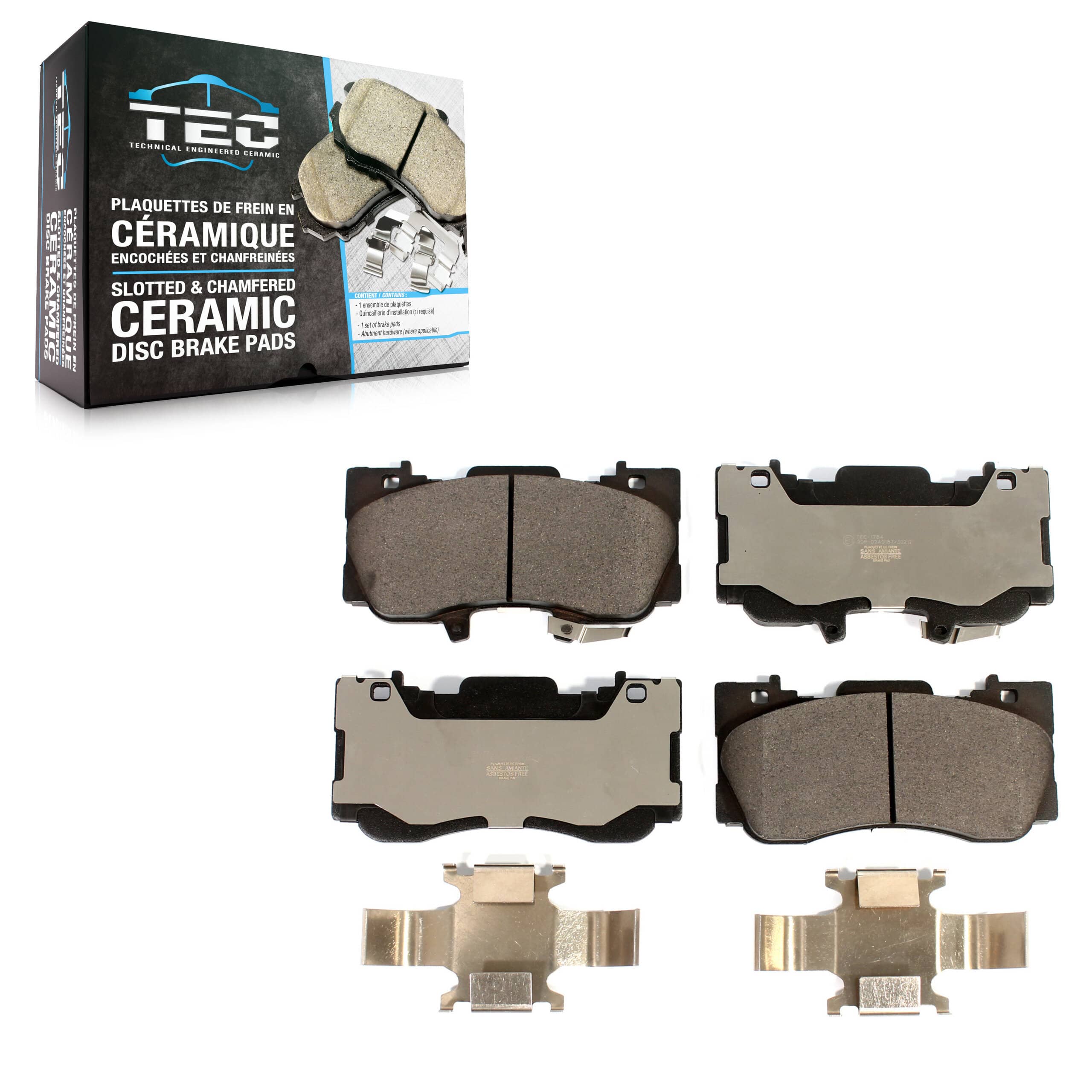 TEC - TEC-1784 - Front Disc Brake Pad