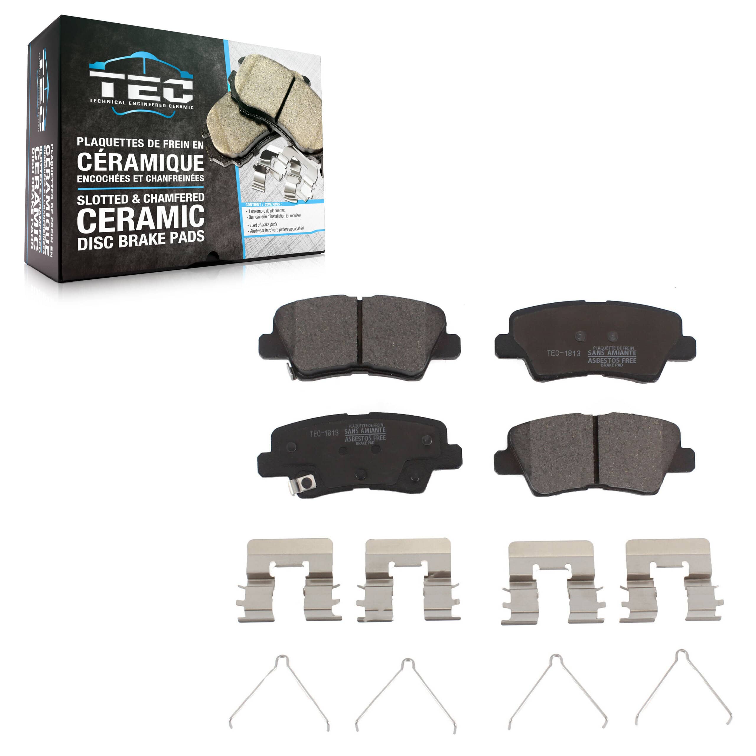 TEC - TEC-1813 - Rear Disc Brake Pad