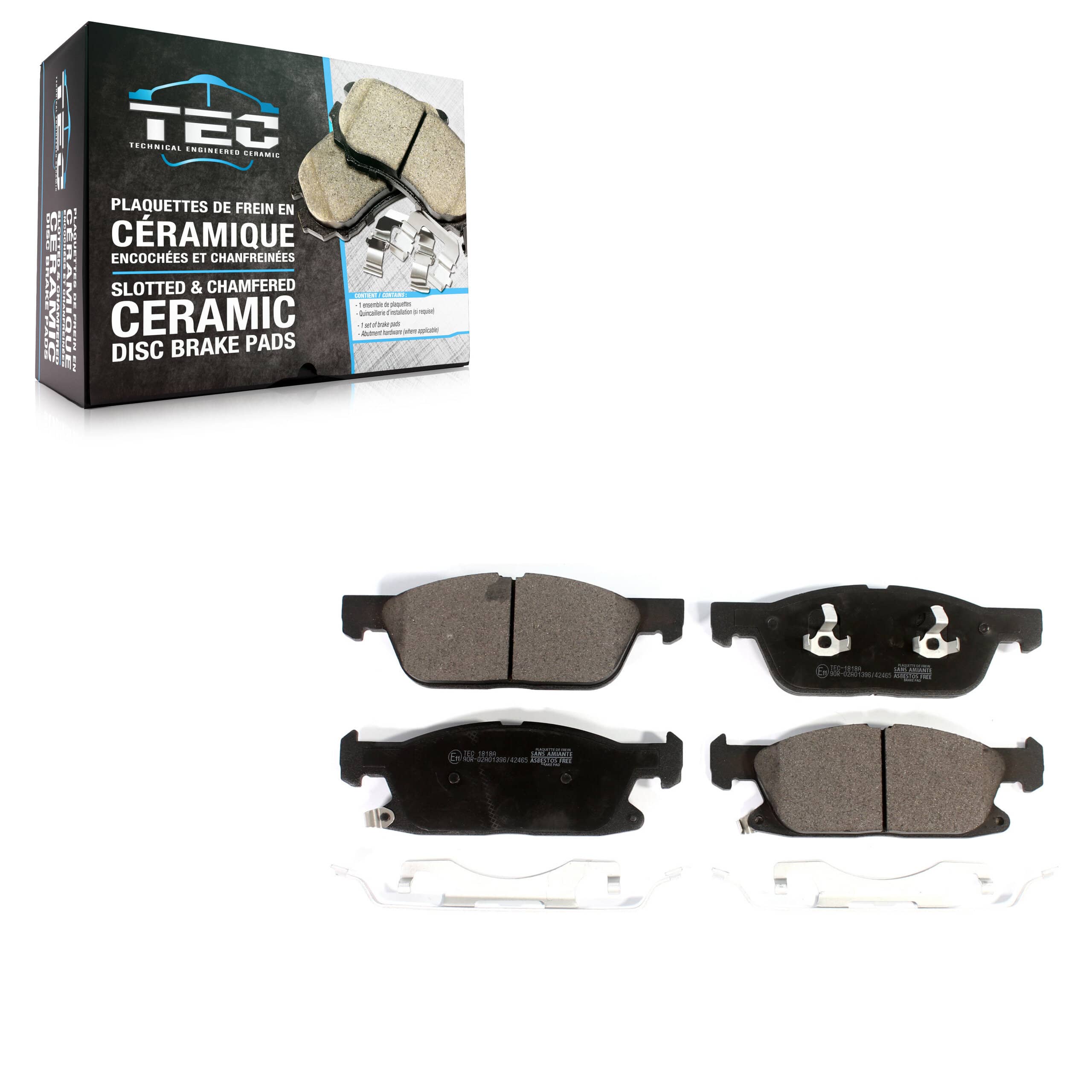TEC - TEC-1818A - Front Disc Brake Pad