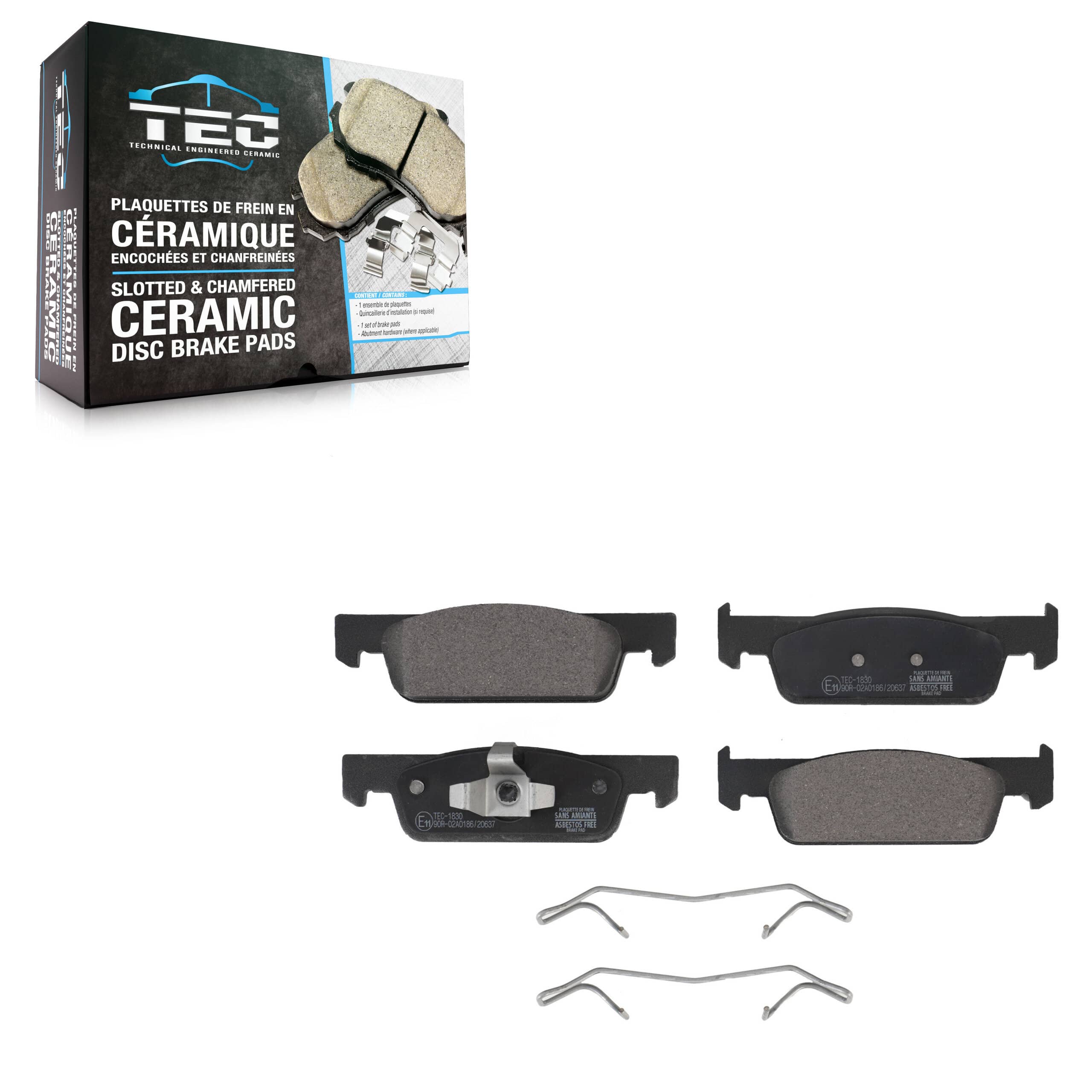 TEC - TEC-1830 - Front Disc Brake Pad