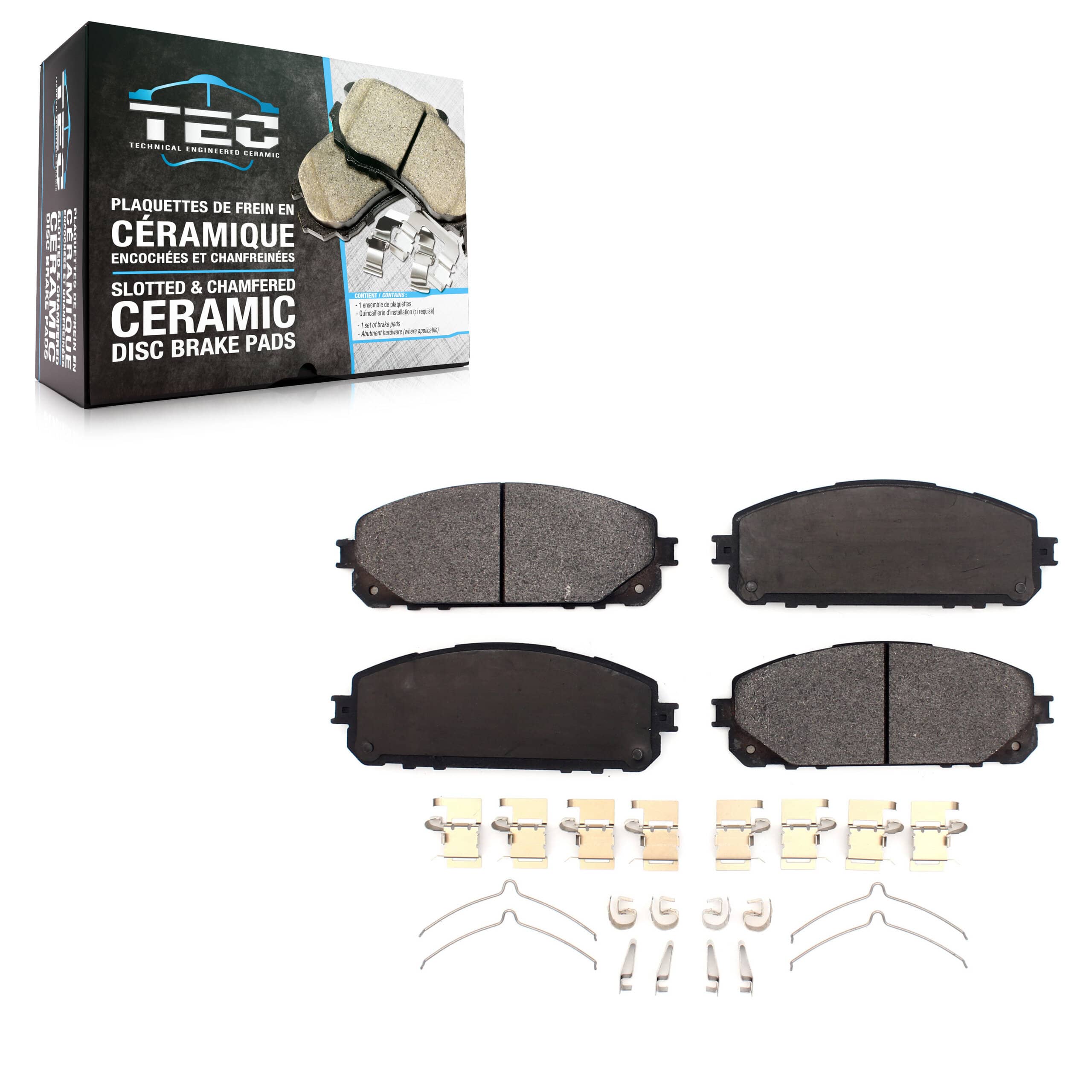 TEC - TEC-1843 - Front Disc Brake Pad