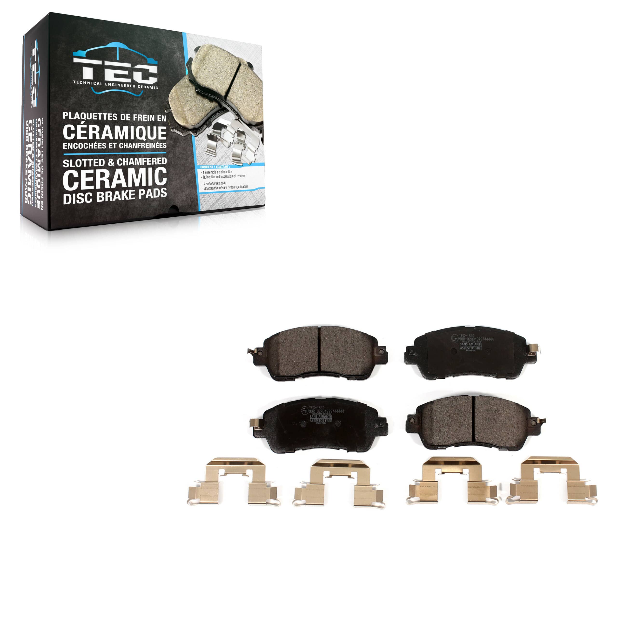 TEC - TEC-1852 - Front Disc Brake Pad