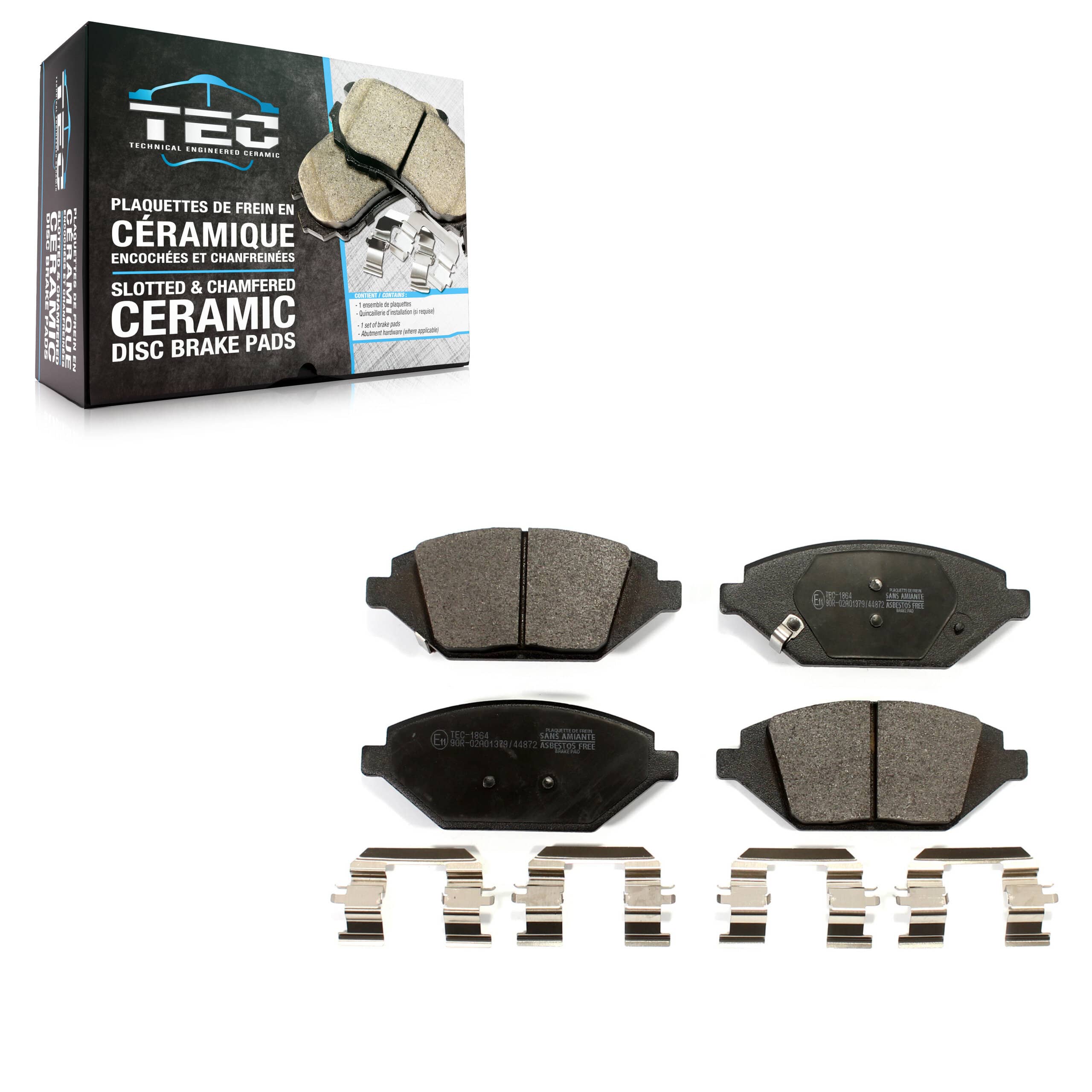 TEC - TEC-1864 - Front Disc Brake Pad