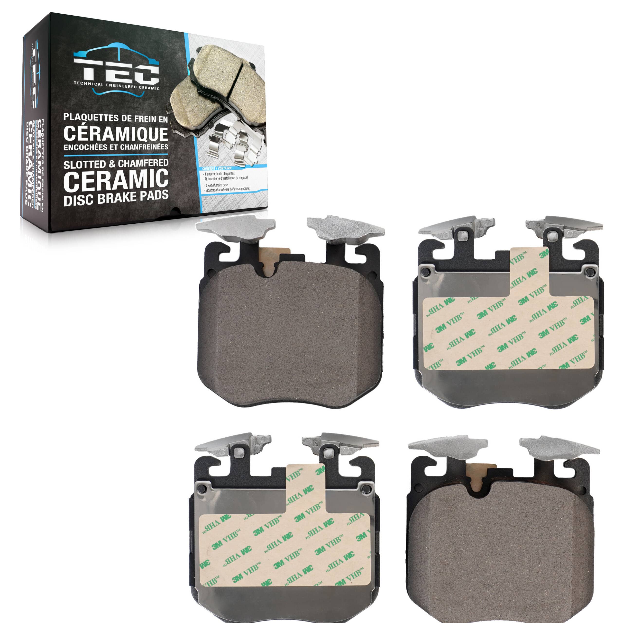 TEC - TEC-1868 - Front Disc Brake Pad