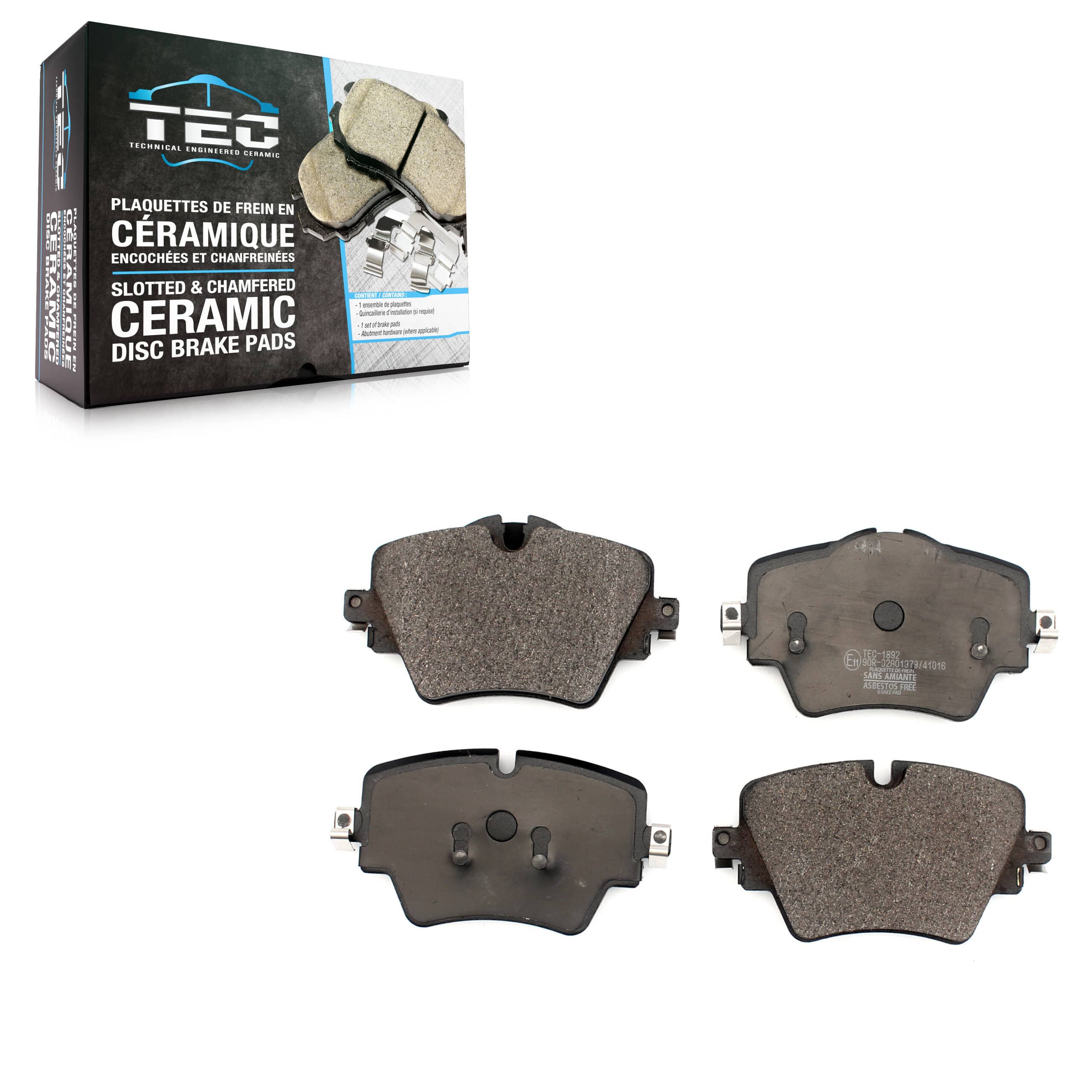 TEC - TEC-1892 - Front Disc Brake Pad