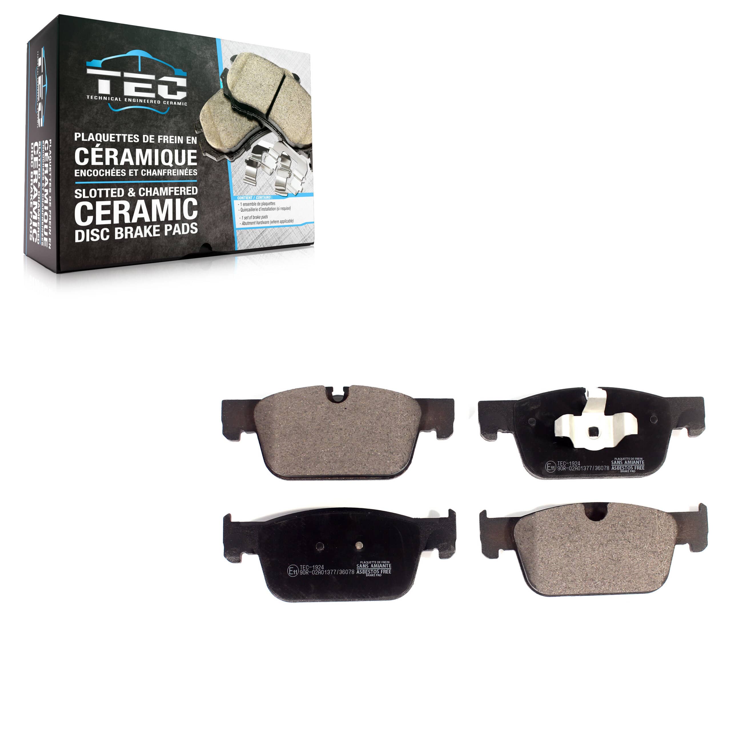 TEC - TEC-1924 - Front Disc Brake Pad
