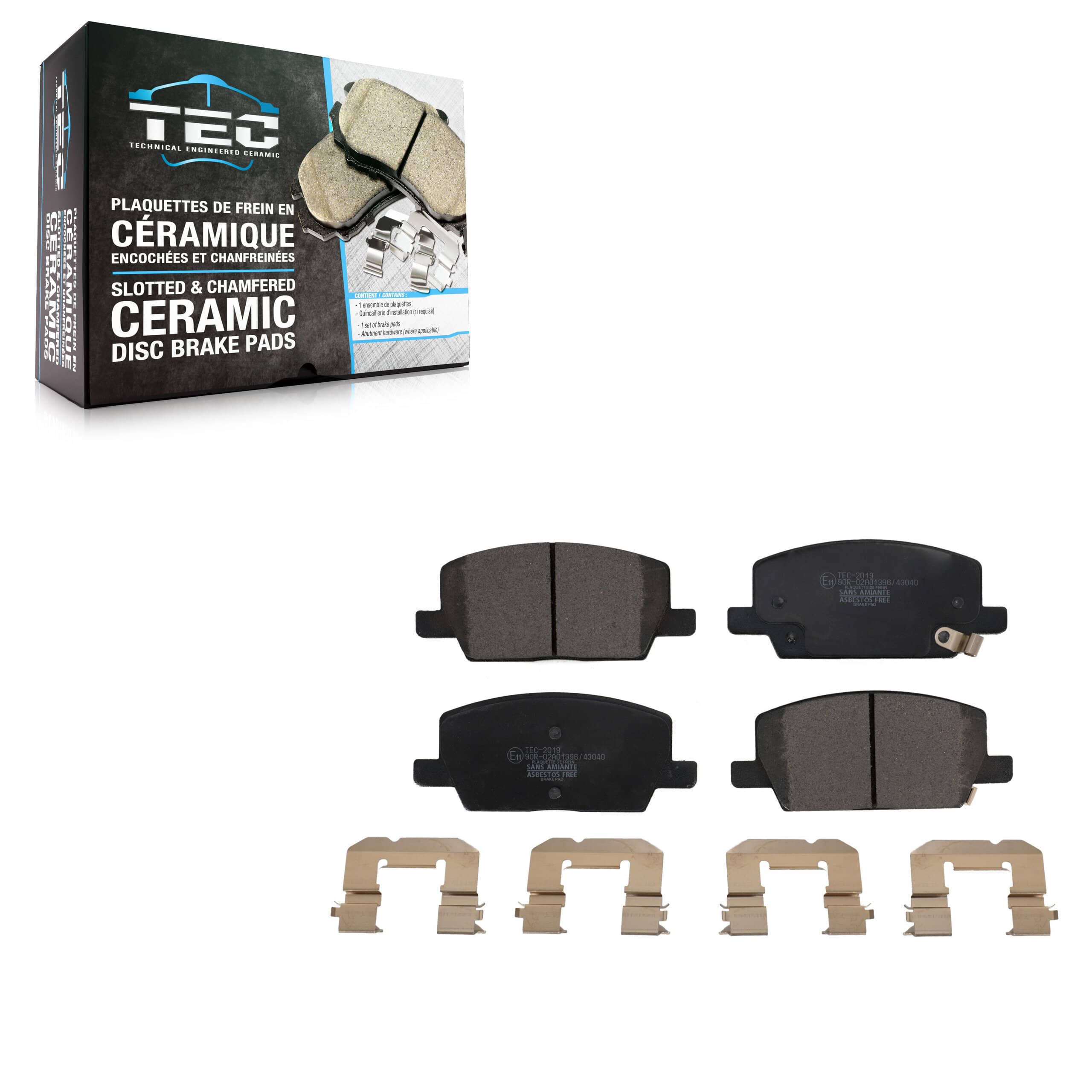 TEC - TEC-2019 - Front Disc Brake Pad