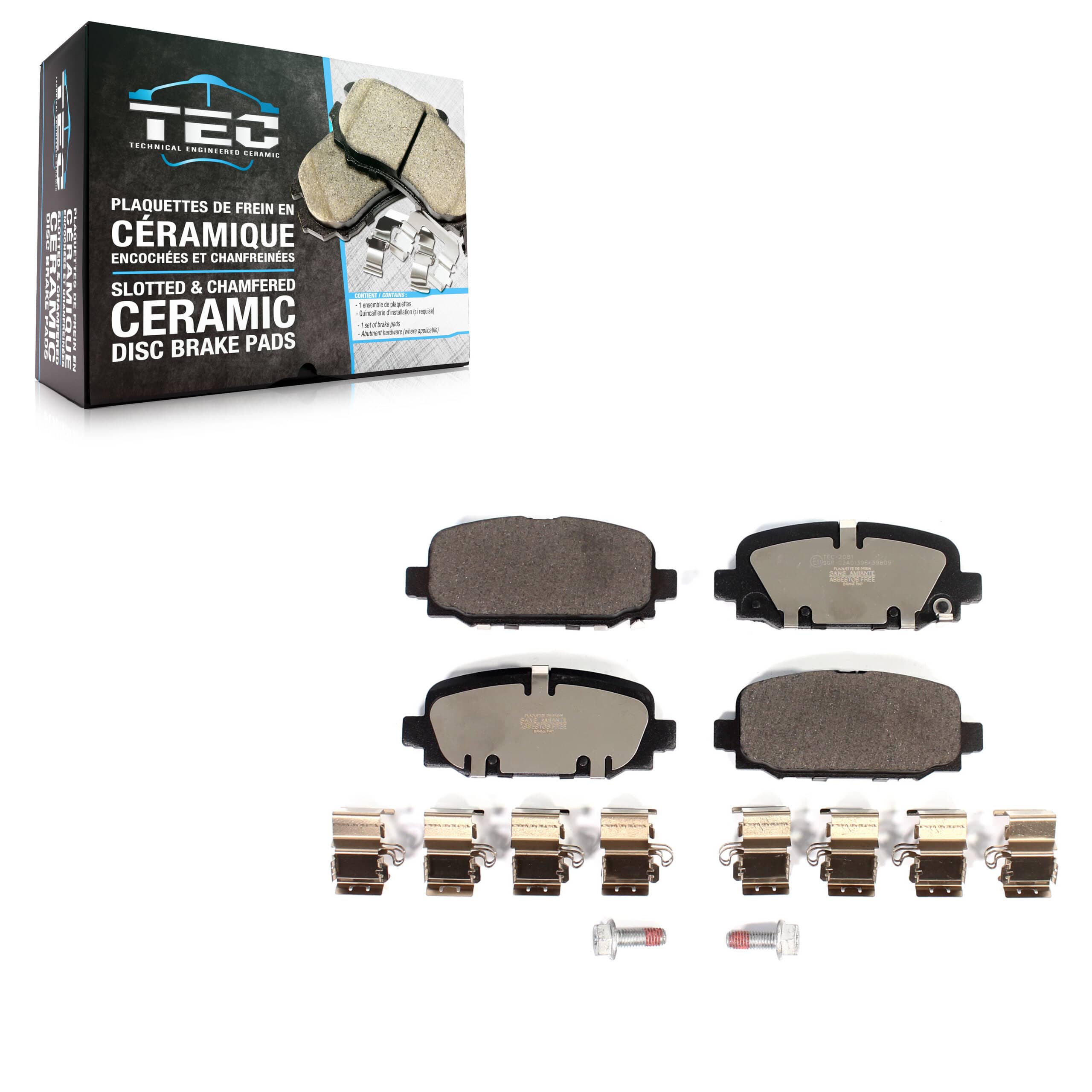 TEC - TEC-2081 - Rear Disc Brake Pad