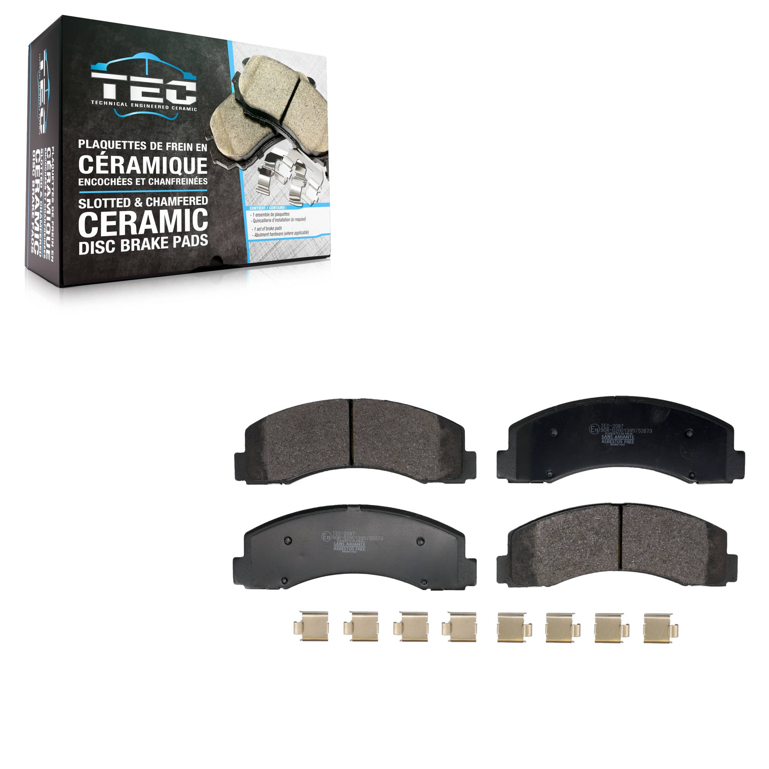 TEC - TEC-2087 - Front Disc Brake Pad