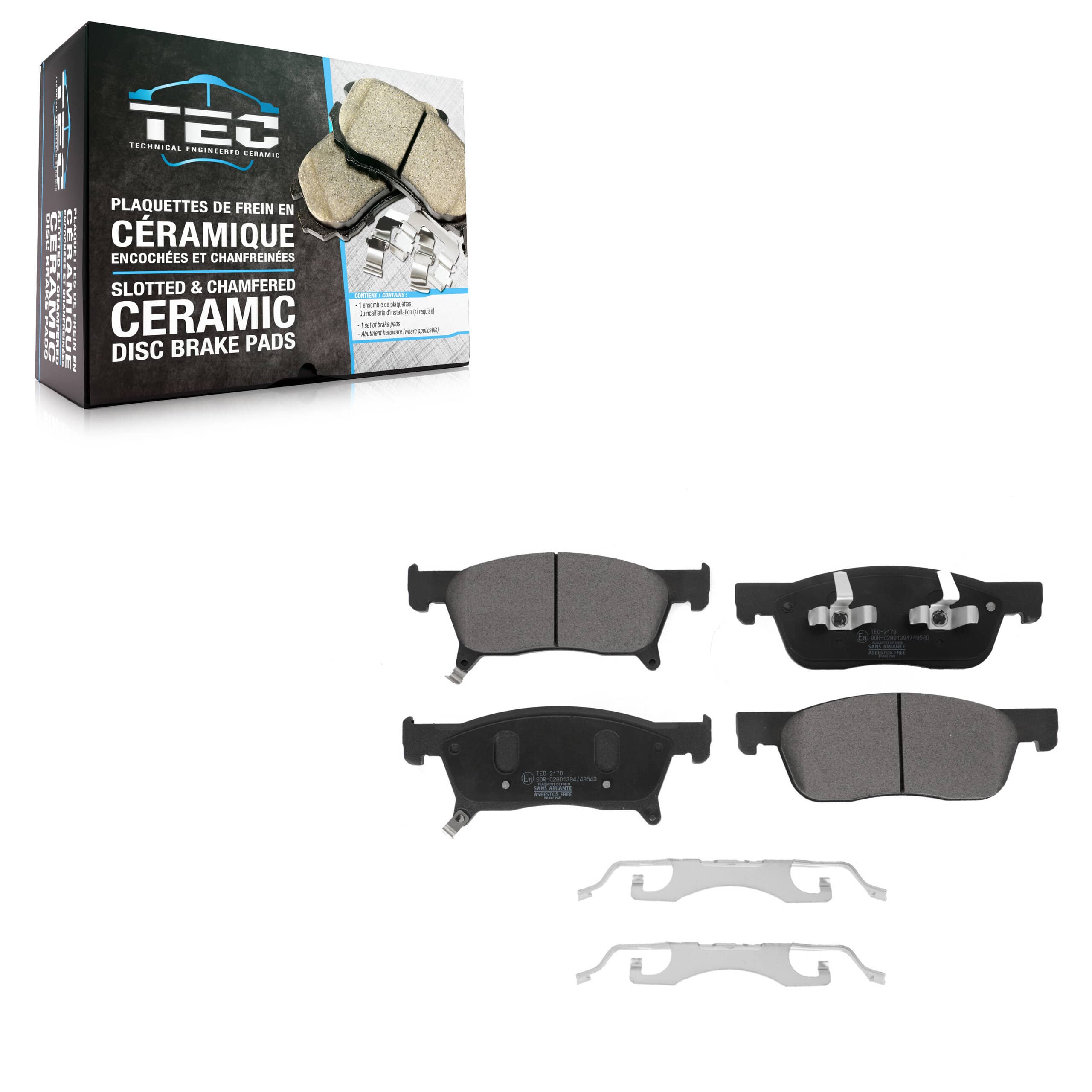TEC - TEC-2170 - Front Disc Brake Pad