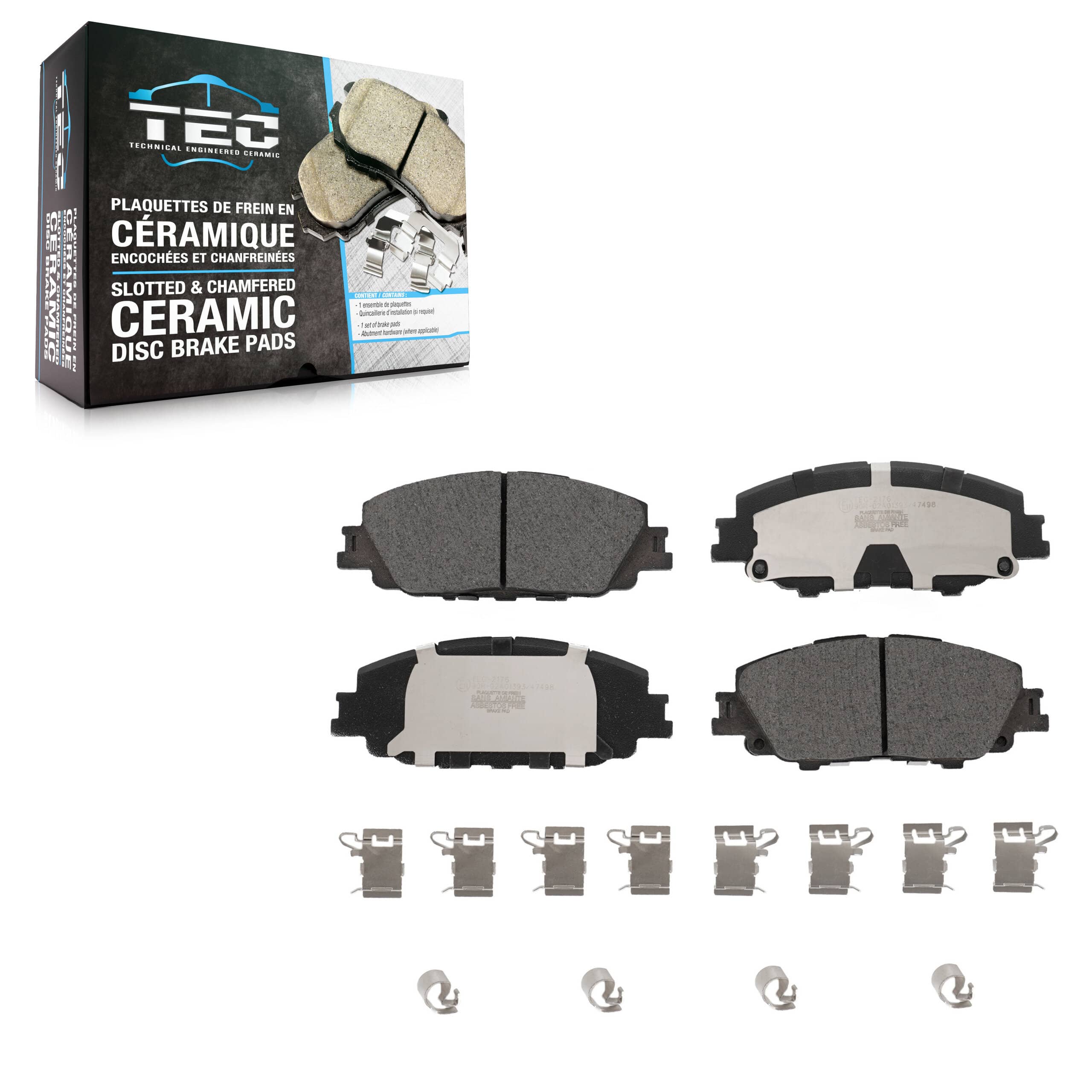 TEC - TEC-2176 - Front Disc Brake Pad