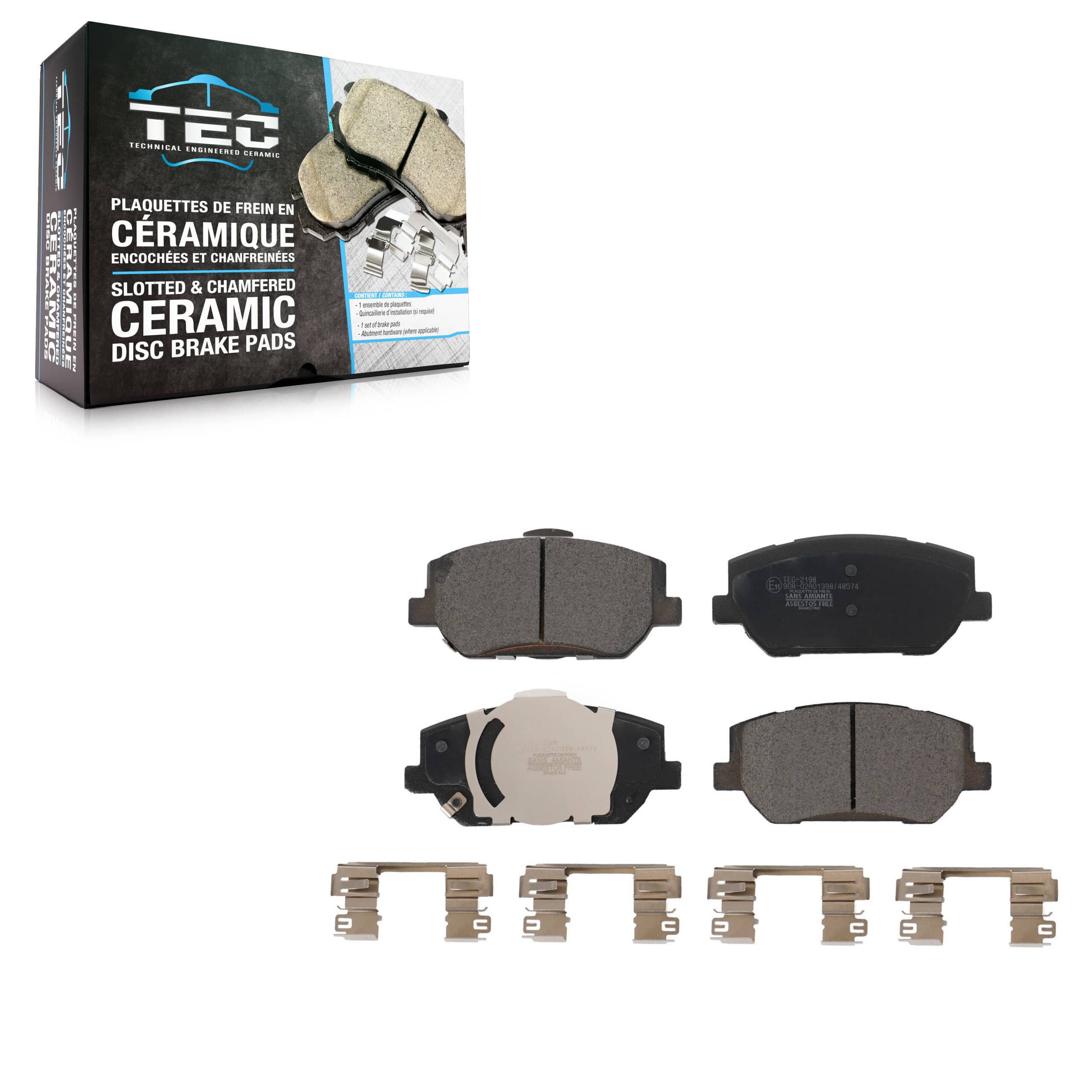 TEC - TEC-2198 - Front Disc Brake Pad