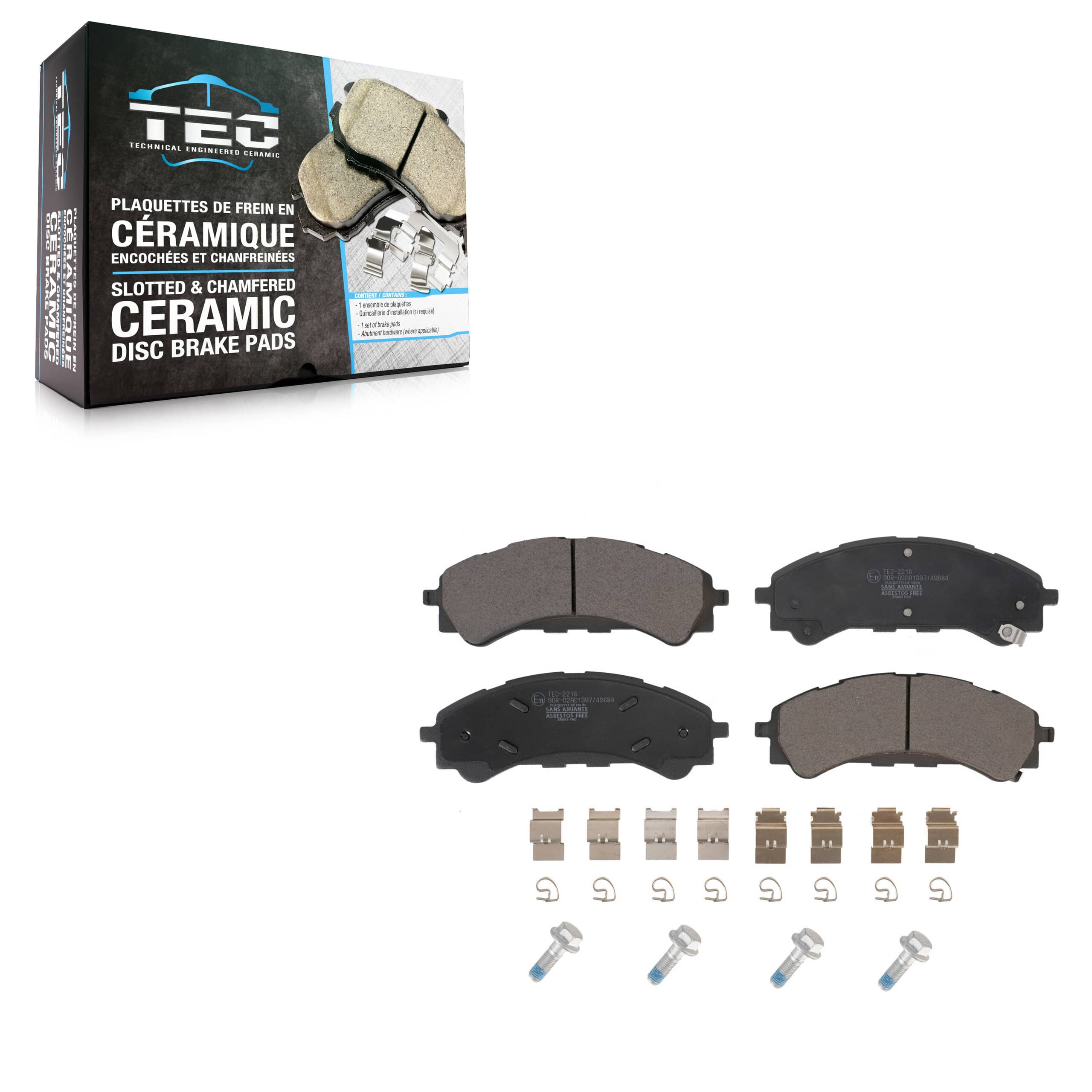 TEC - TEC-2216 - Front Disc Brake Pad