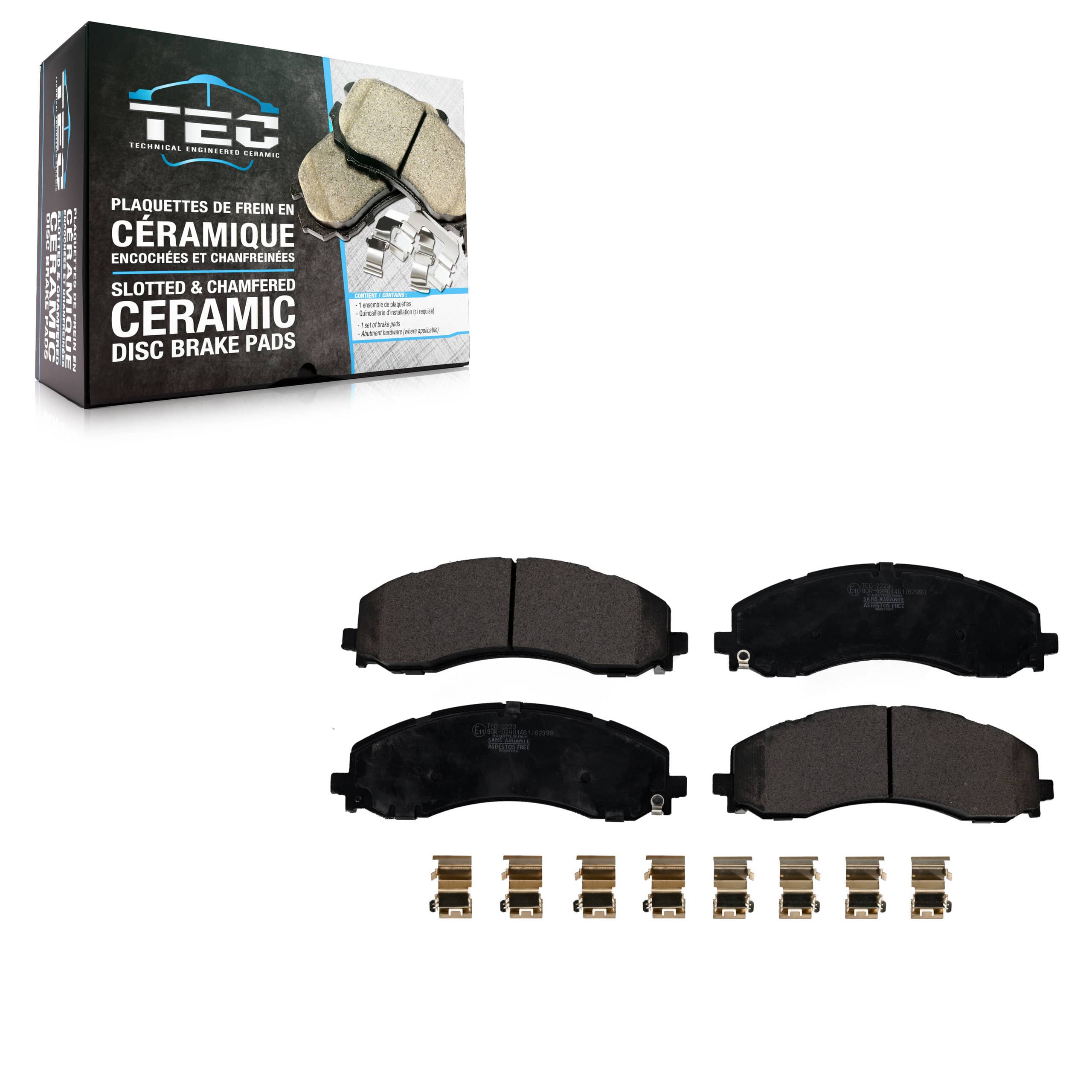 TEC - TEC-2223 - Front Disc Brake Pad