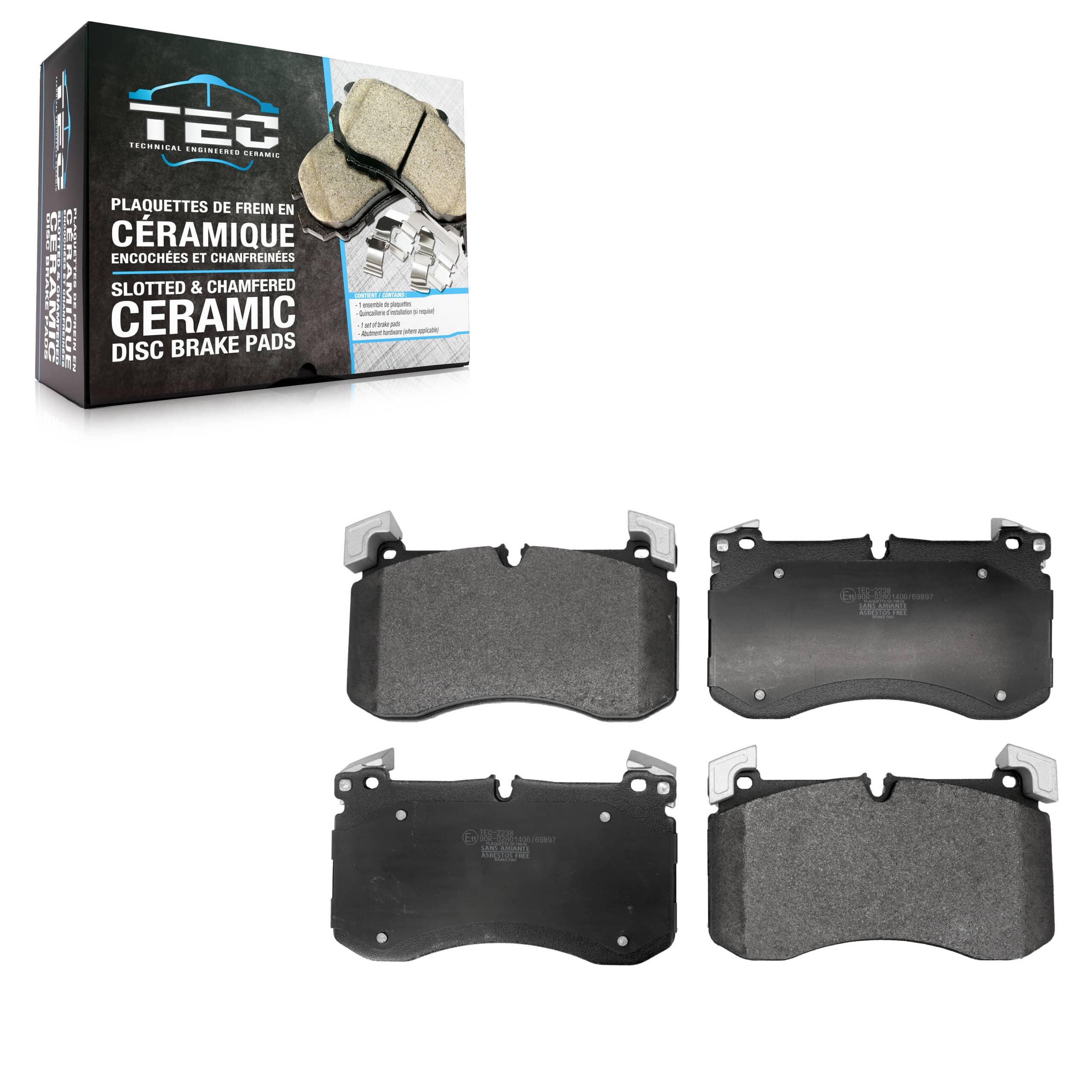 TEC - TEC-2238 - Front Disc Brake Pad