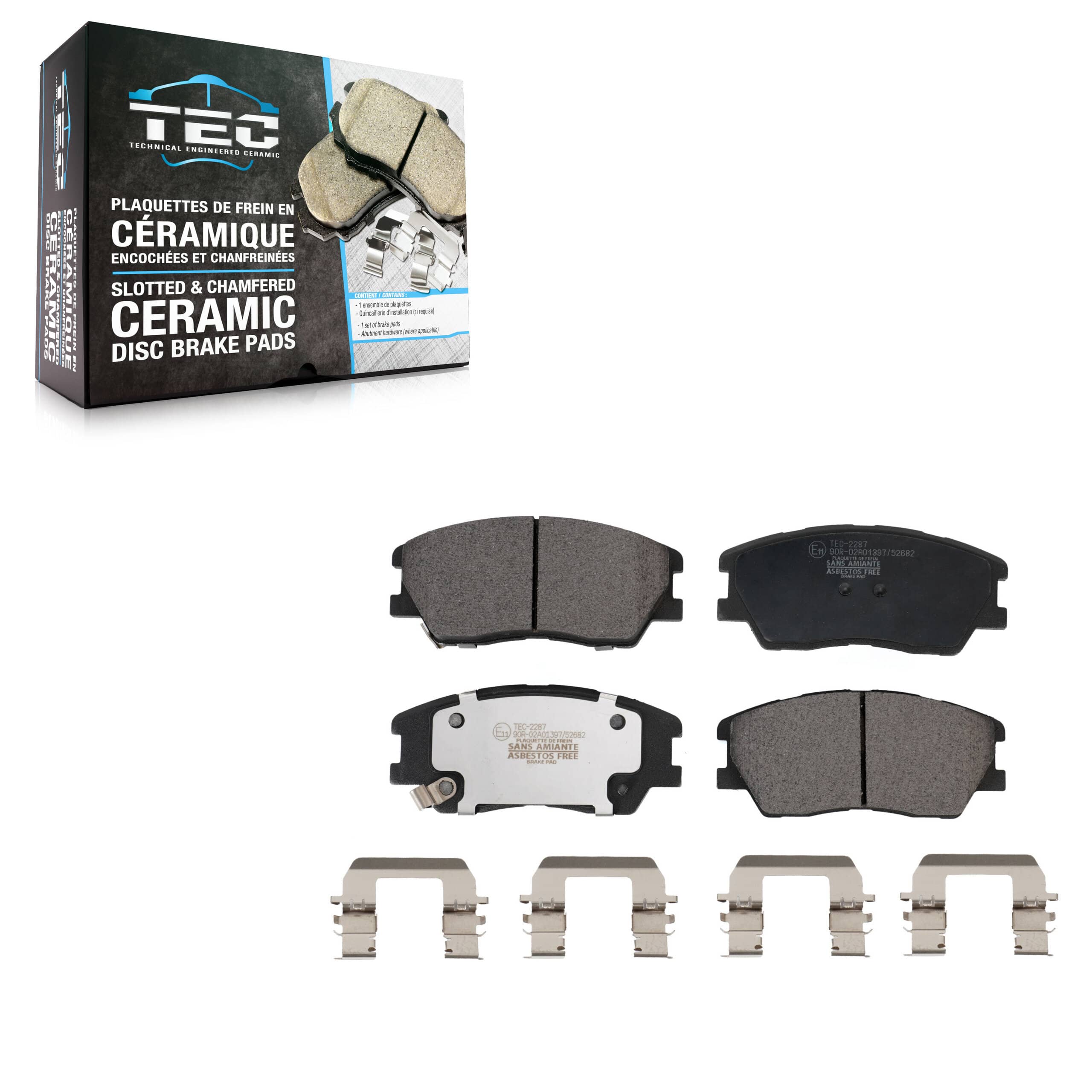TEC - TEC-2287 - Front Disc Brake Pad