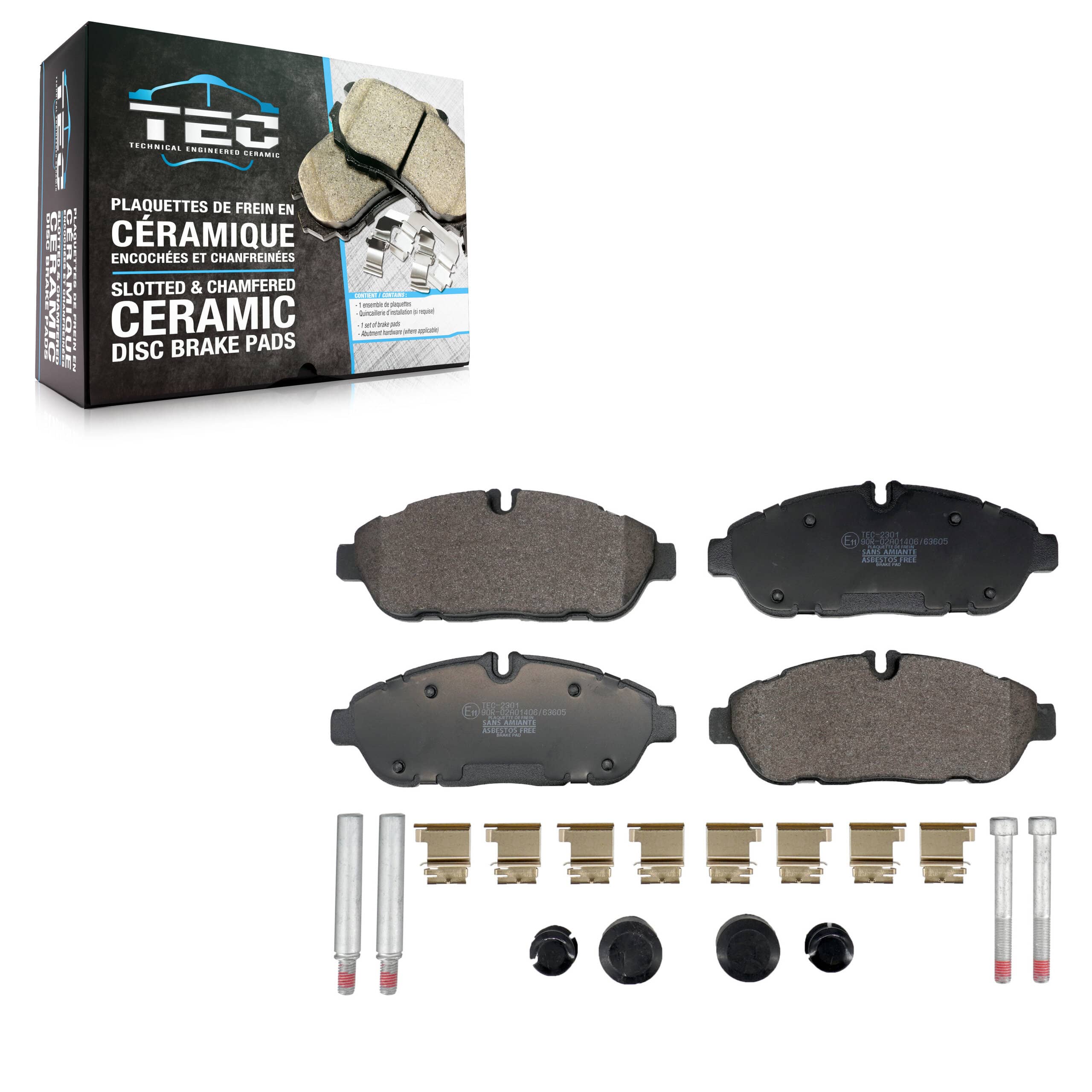 TEC - TEC-2301 - Front Disc Brake Pad