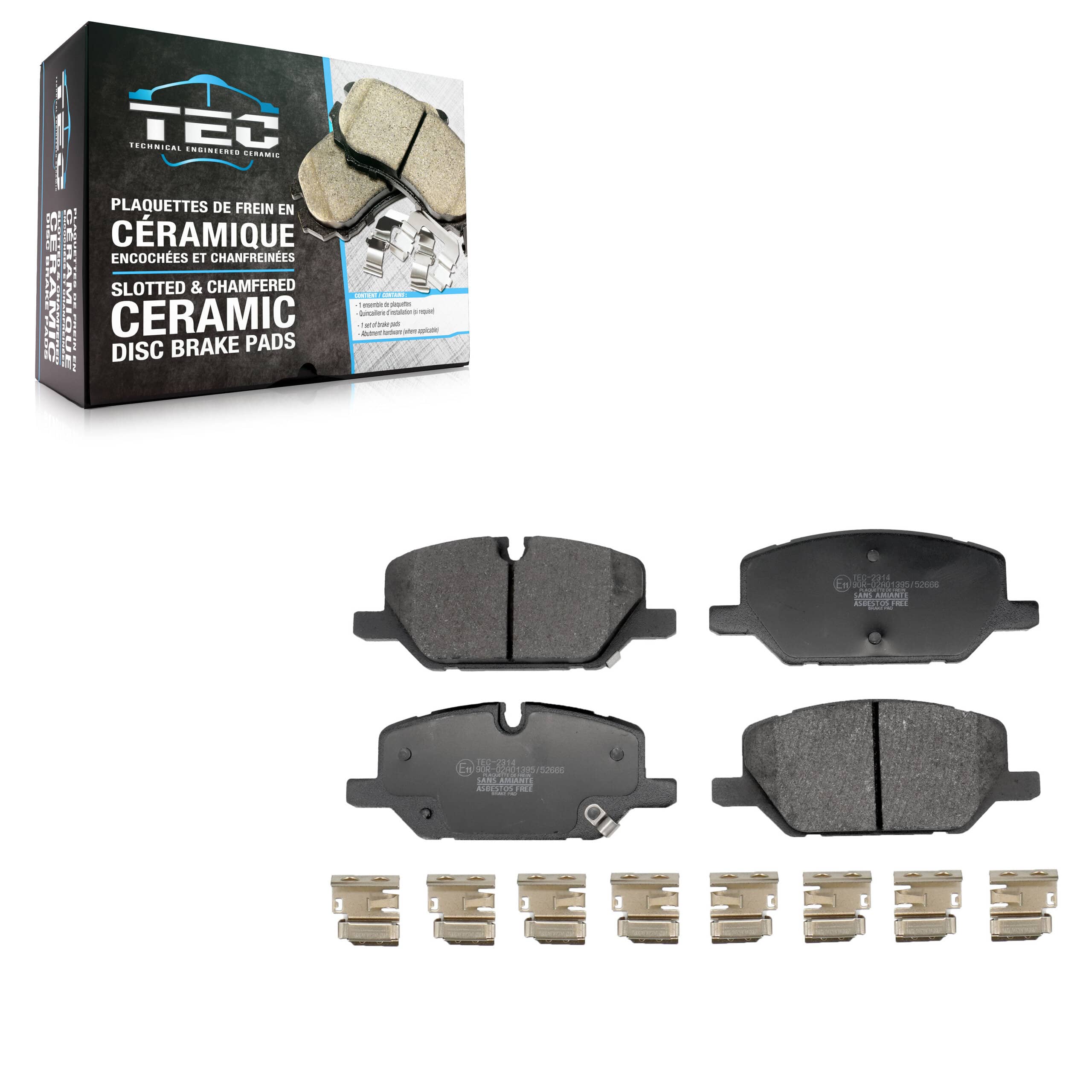 TEC - TEC-2314 - Front Disc Brake Pad