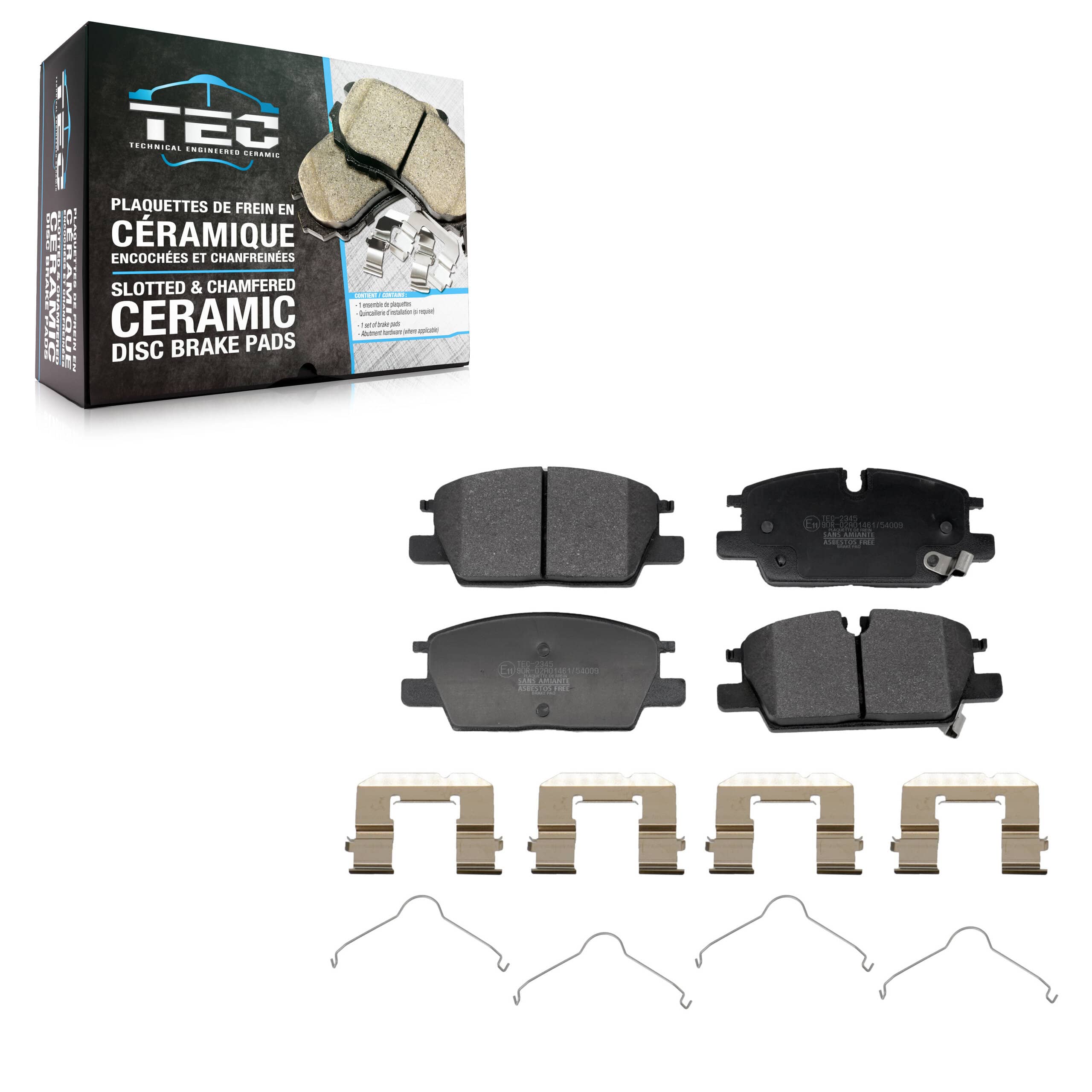 TEC - TEC-2345 - Front Disc Brake Pad