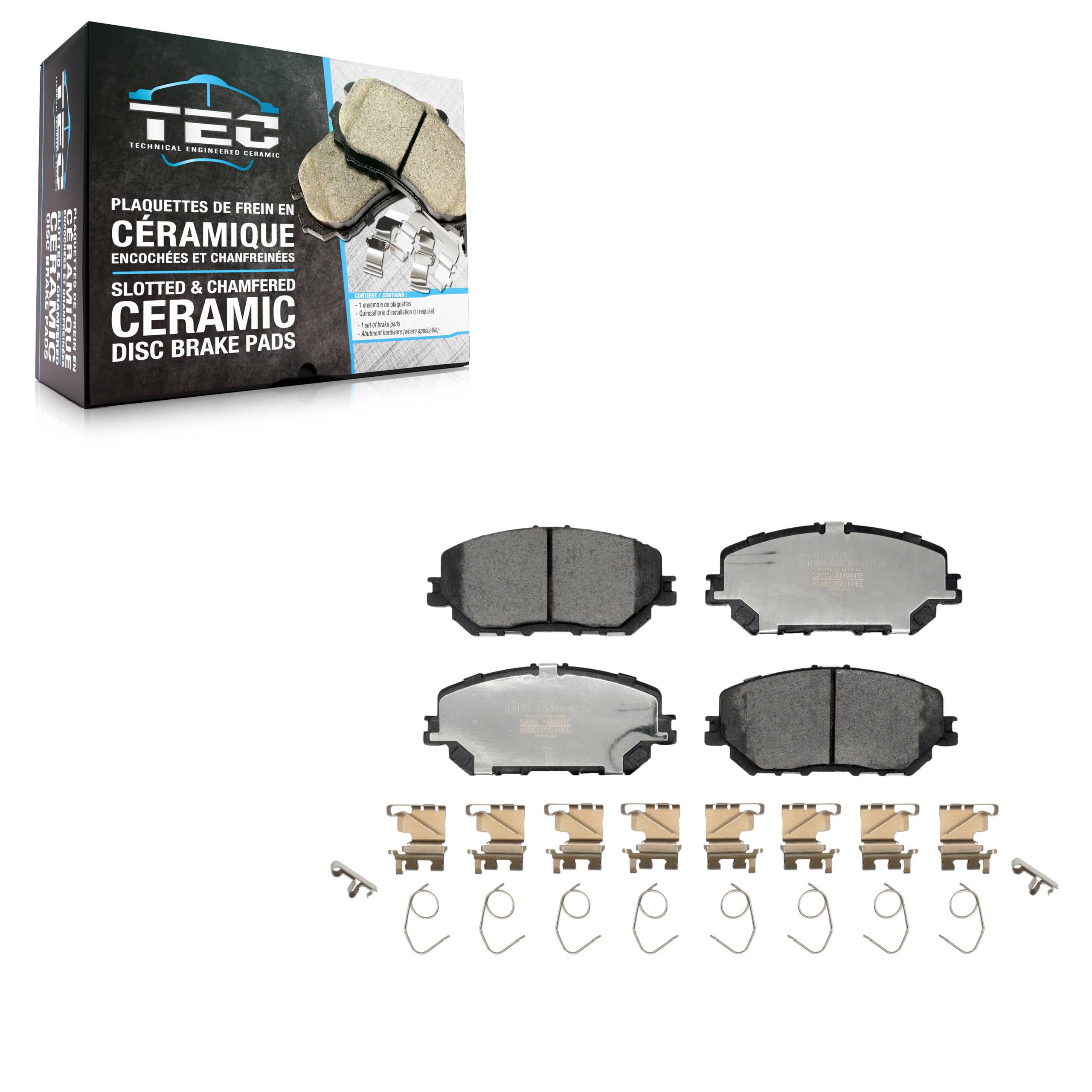 TEC - TEC-2375 - Front Disc Brake Pad