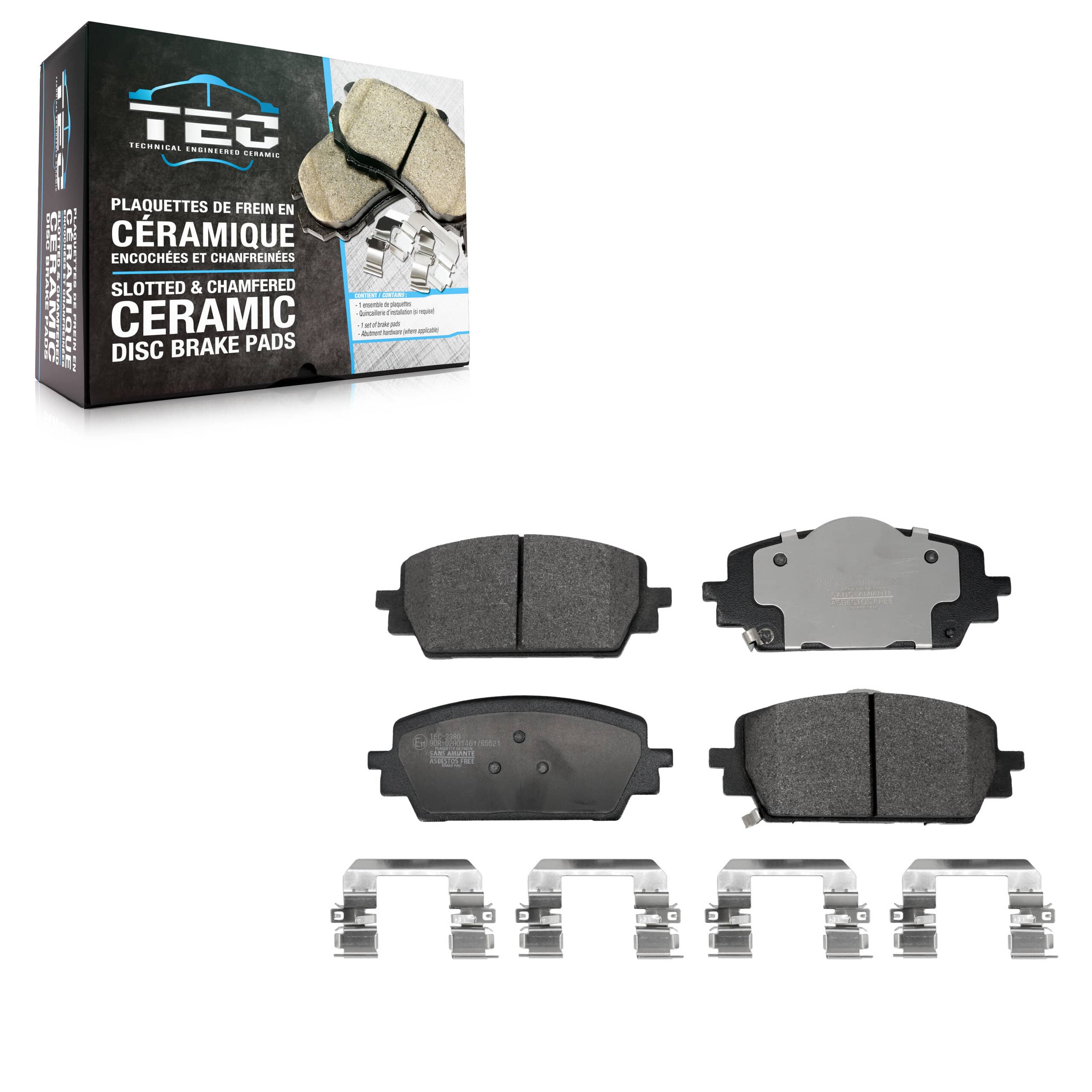 TEC - TEC-2380 - Front Disc Brake Pad