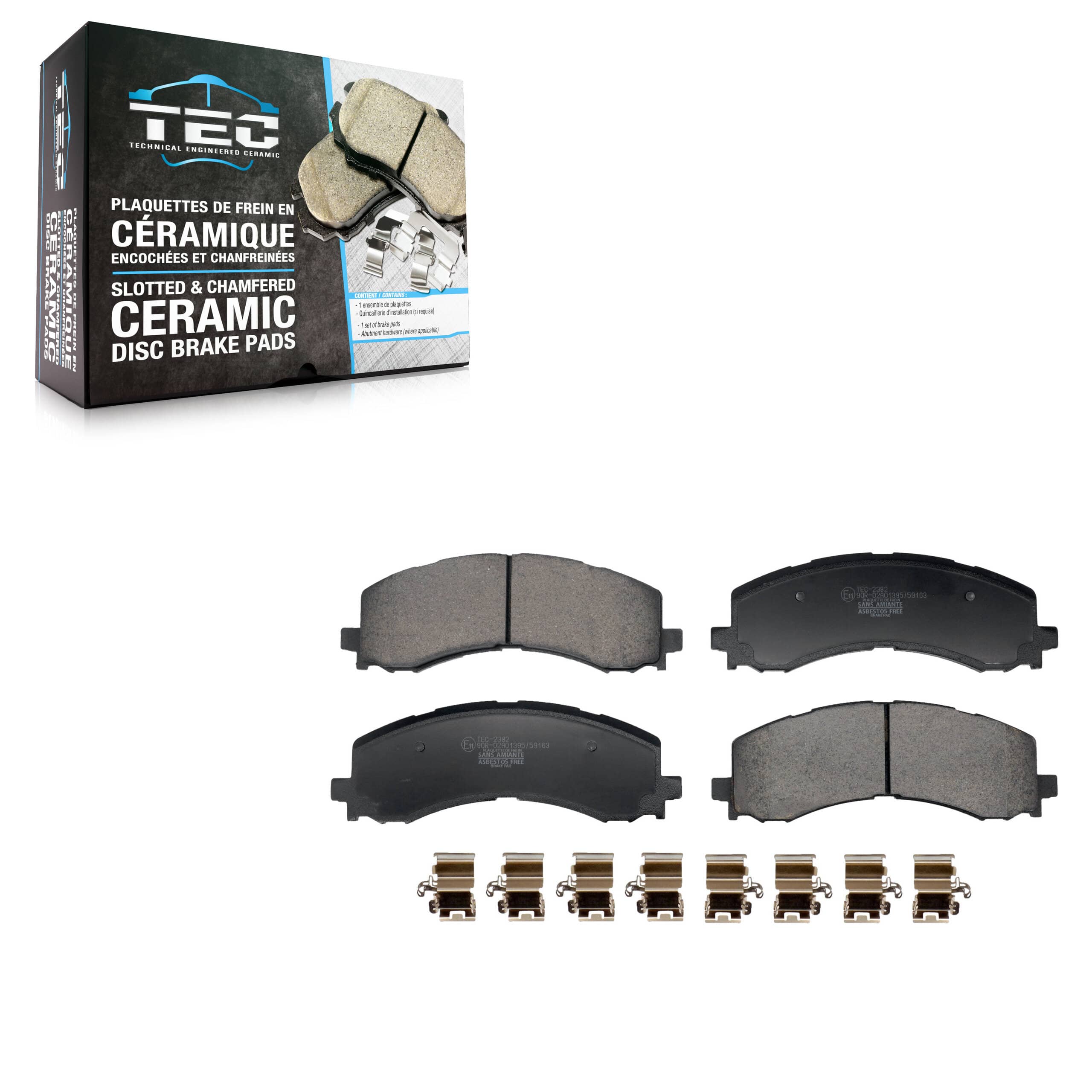 TEC - TEC-2382 - Front Disc Brake Pad