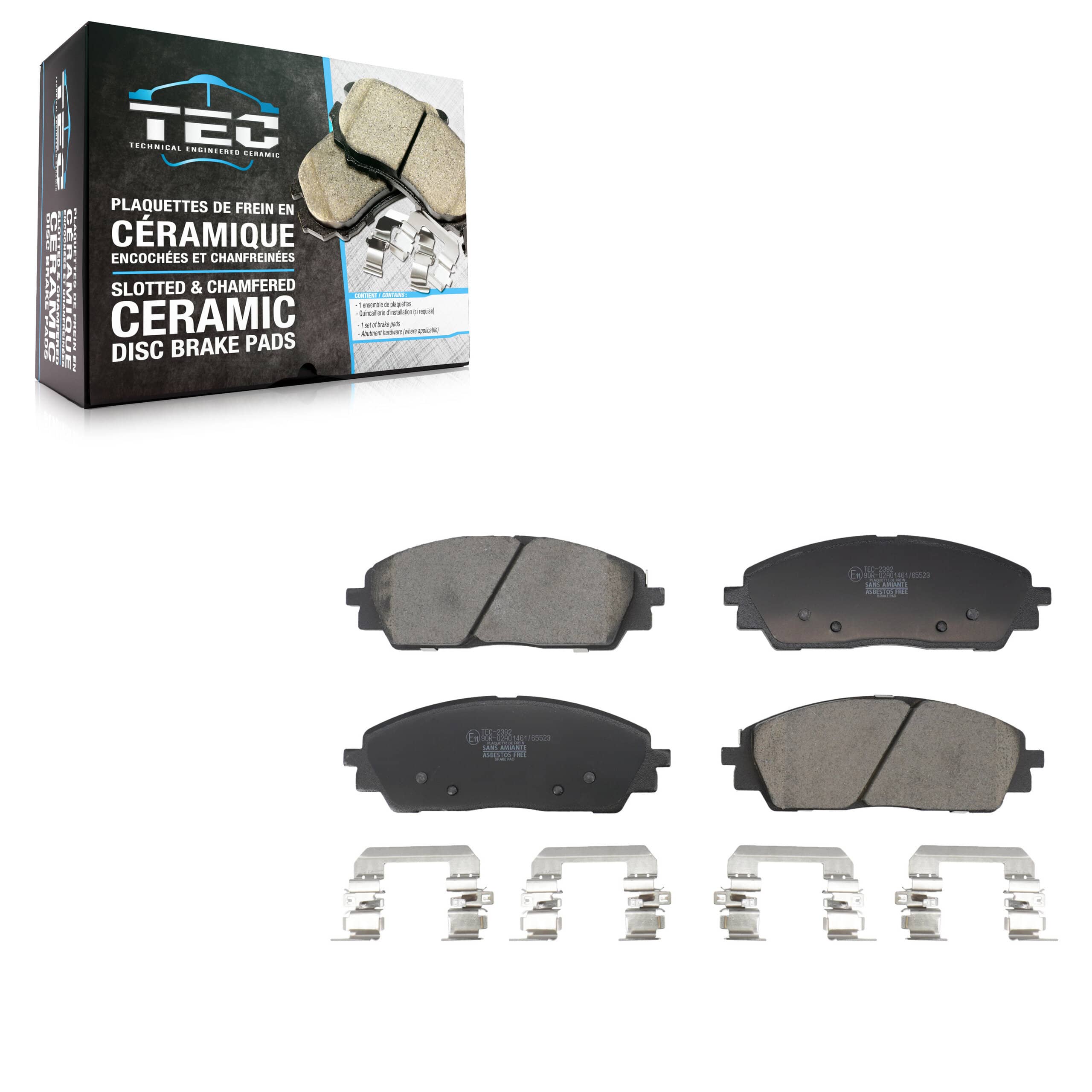 TEC - TEC-2392 - Front Disc Brake Pad