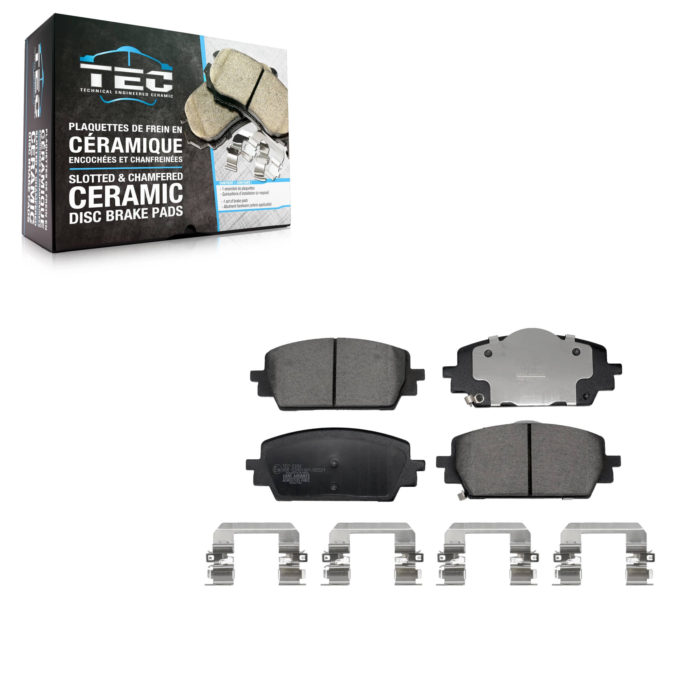 TEC - TEC-2393 - Front Disc Brake Pad