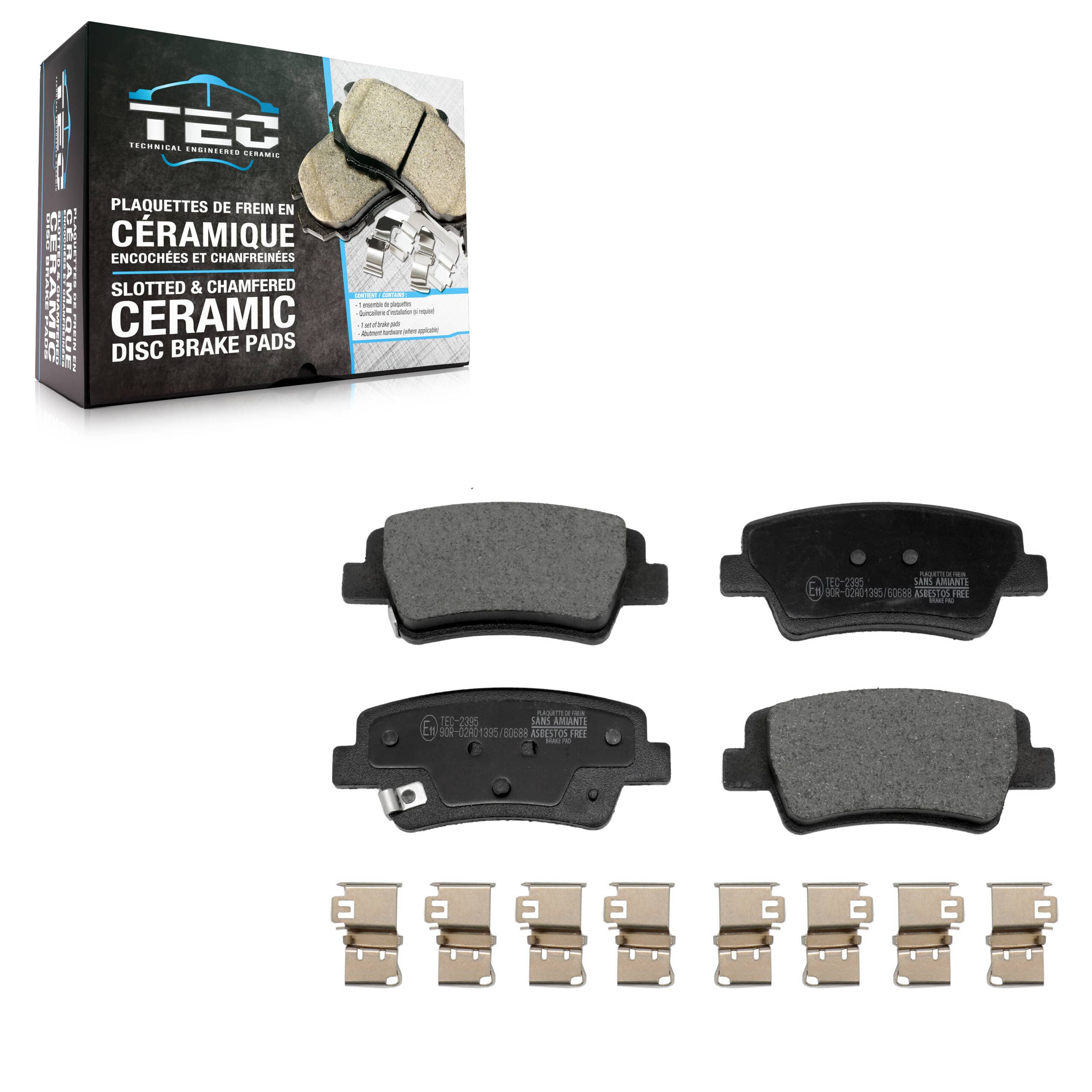 TEC - TEC-2395 - Rear Disc Brake Pad