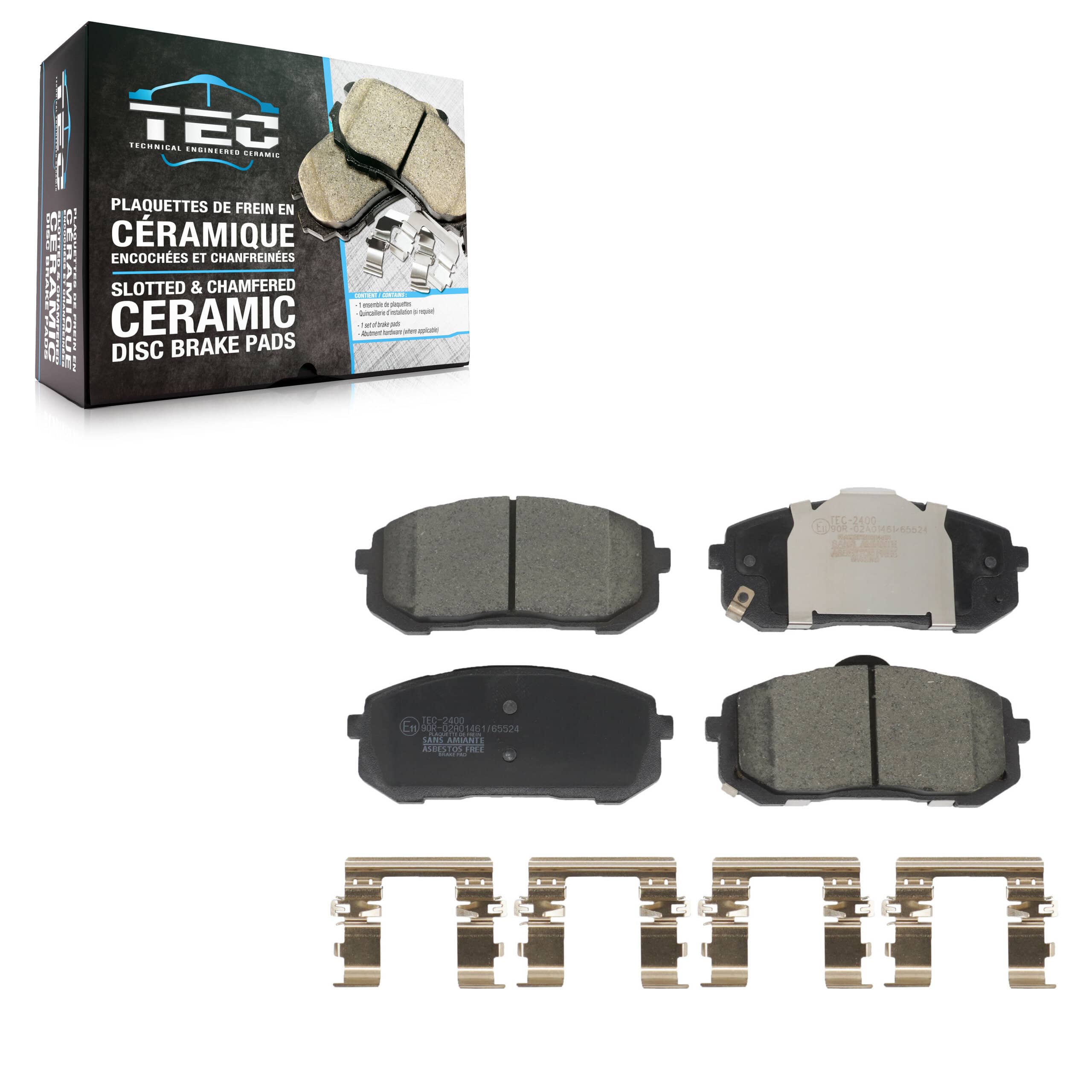 TEC - TEC-2400 - Front Disc Brake Pad