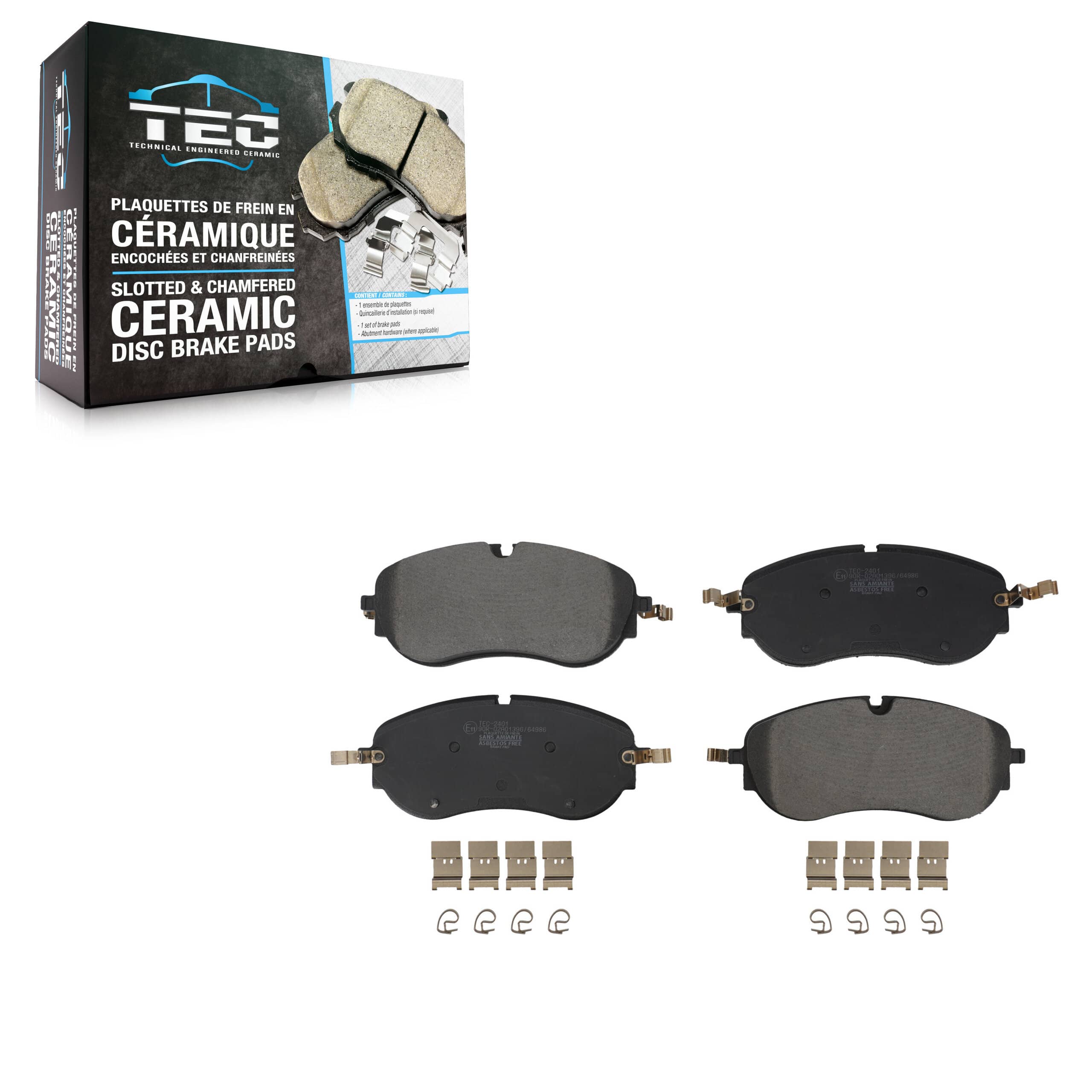 TEC - TEC-2401 - Front Disc Brake Pad