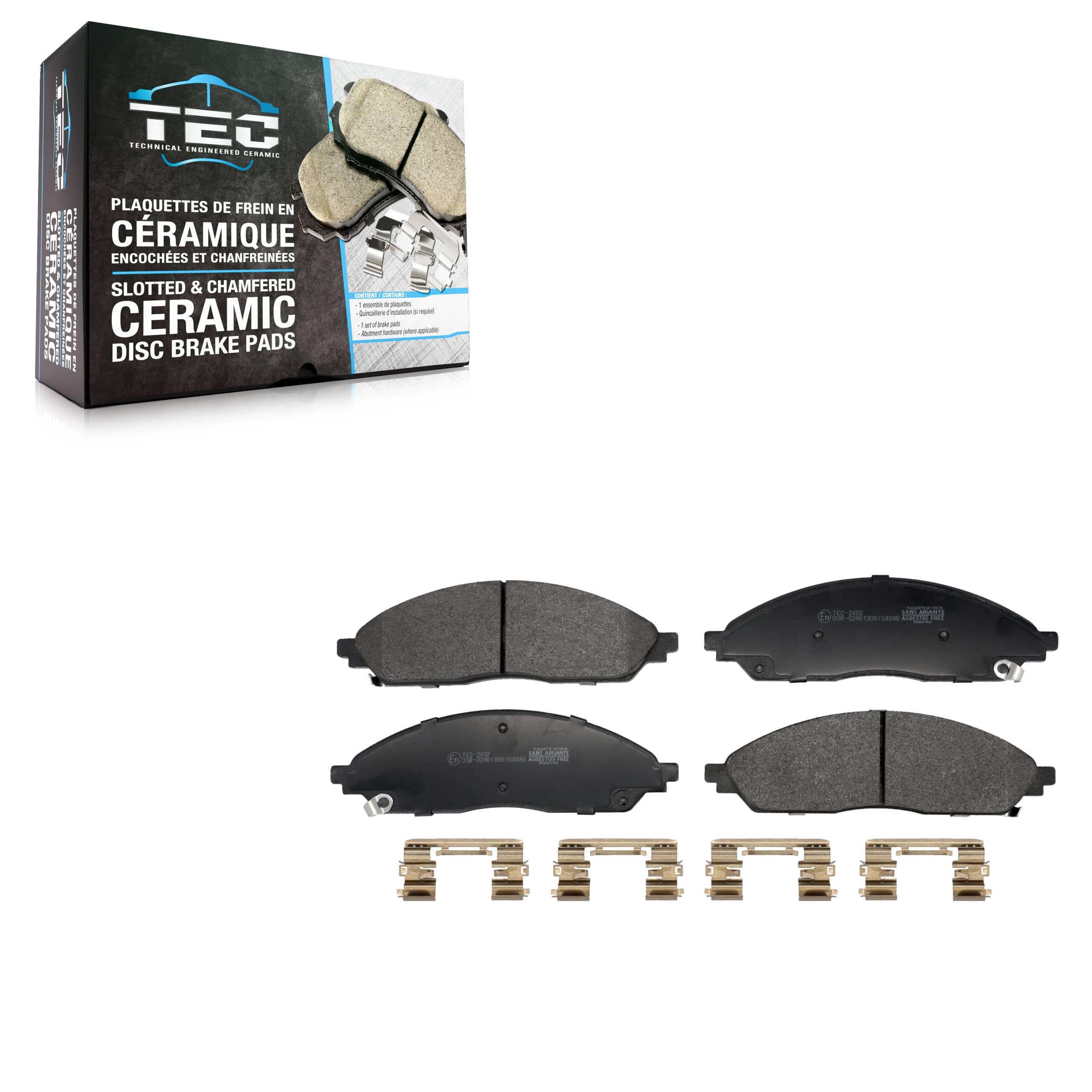 TEC - TEC-2402 - Front Disc Brake Pad