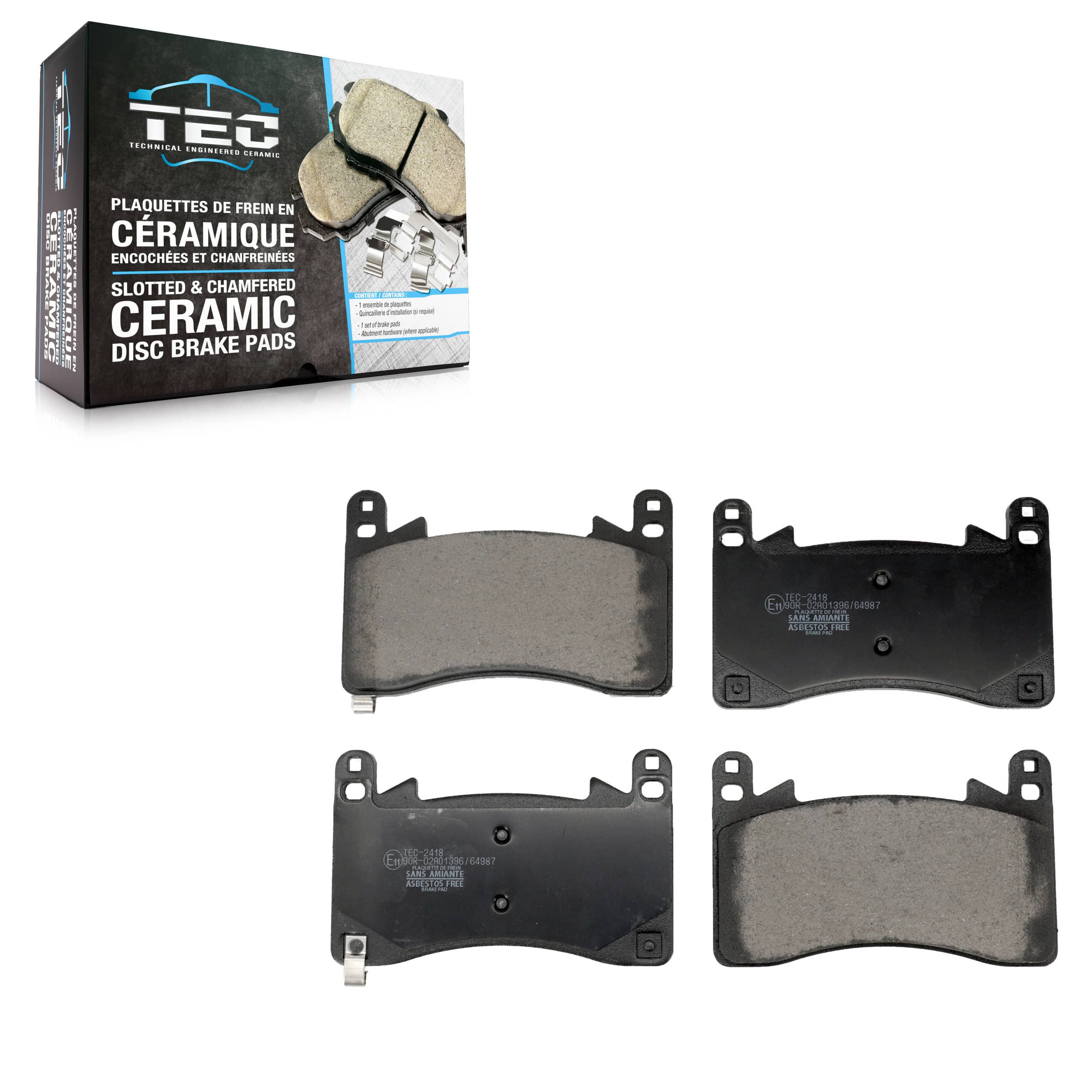TEC - TEC-2418 - Front Disc Brake Pad
