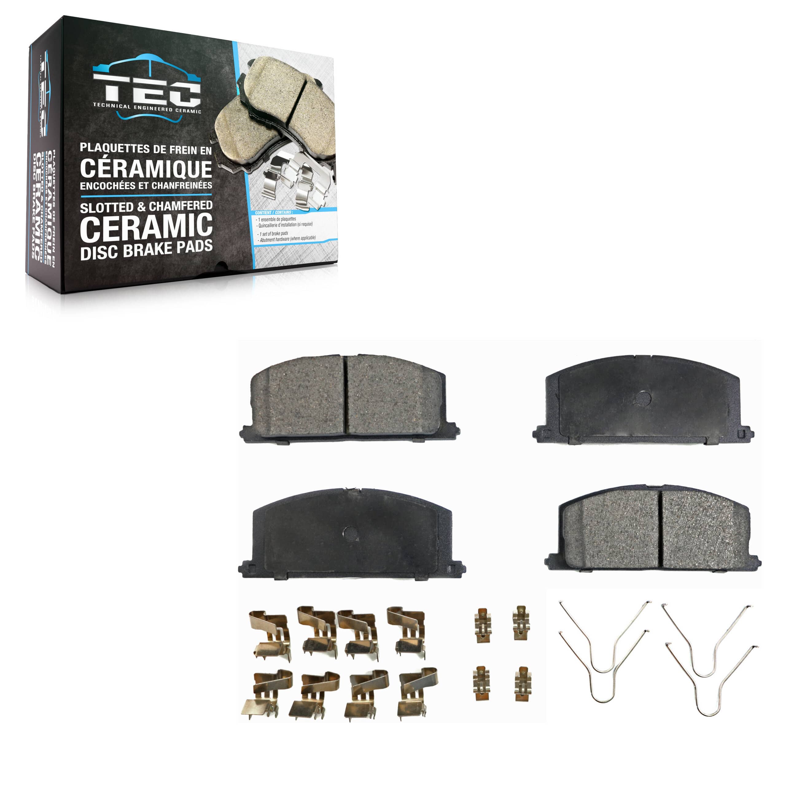 TEC - TEC-242 - Front Disc Brake Pad