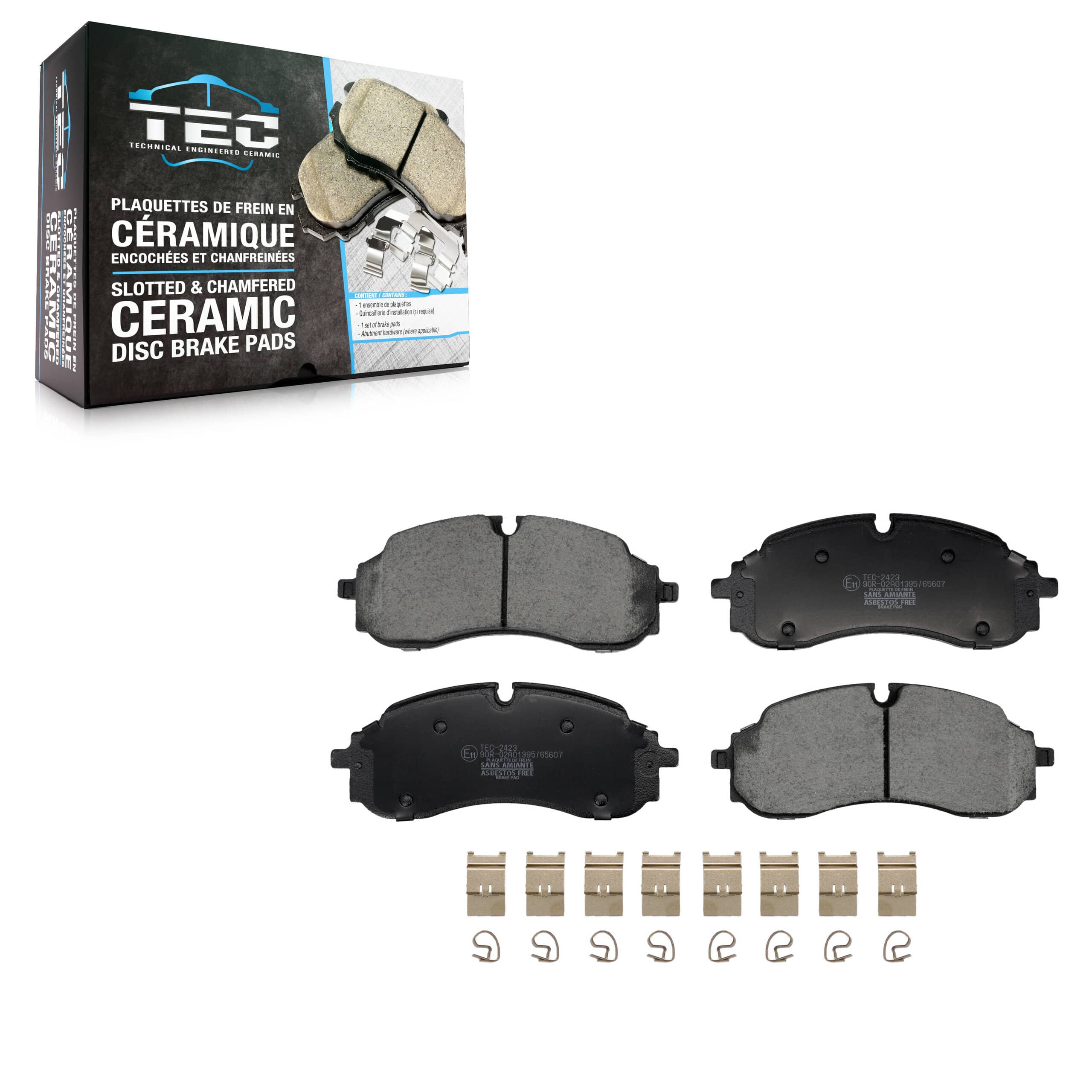 TEC - TEC-2423 - Front Disc Brake Pad