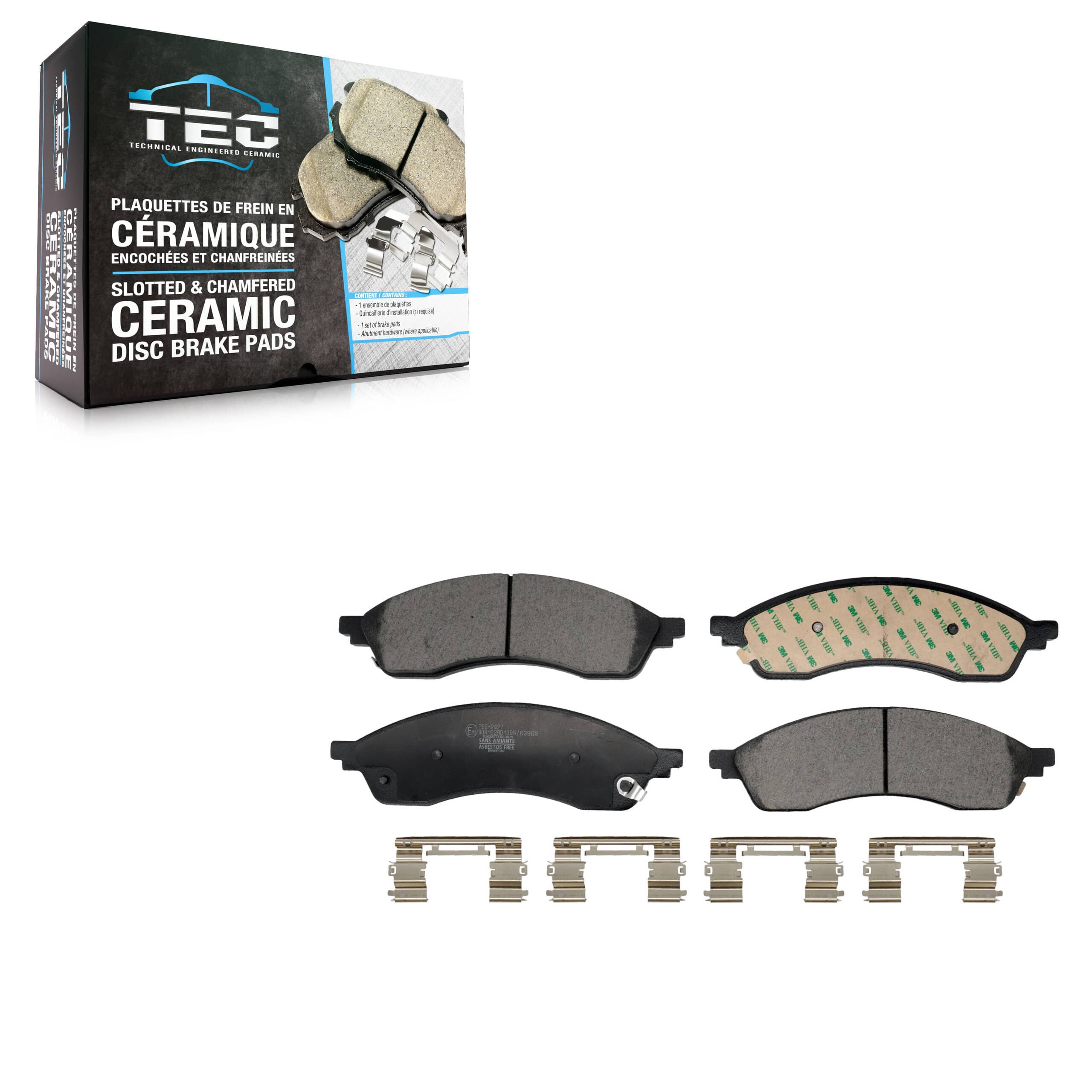 TEC - TEC-2427 - Front Disc Brake Pad