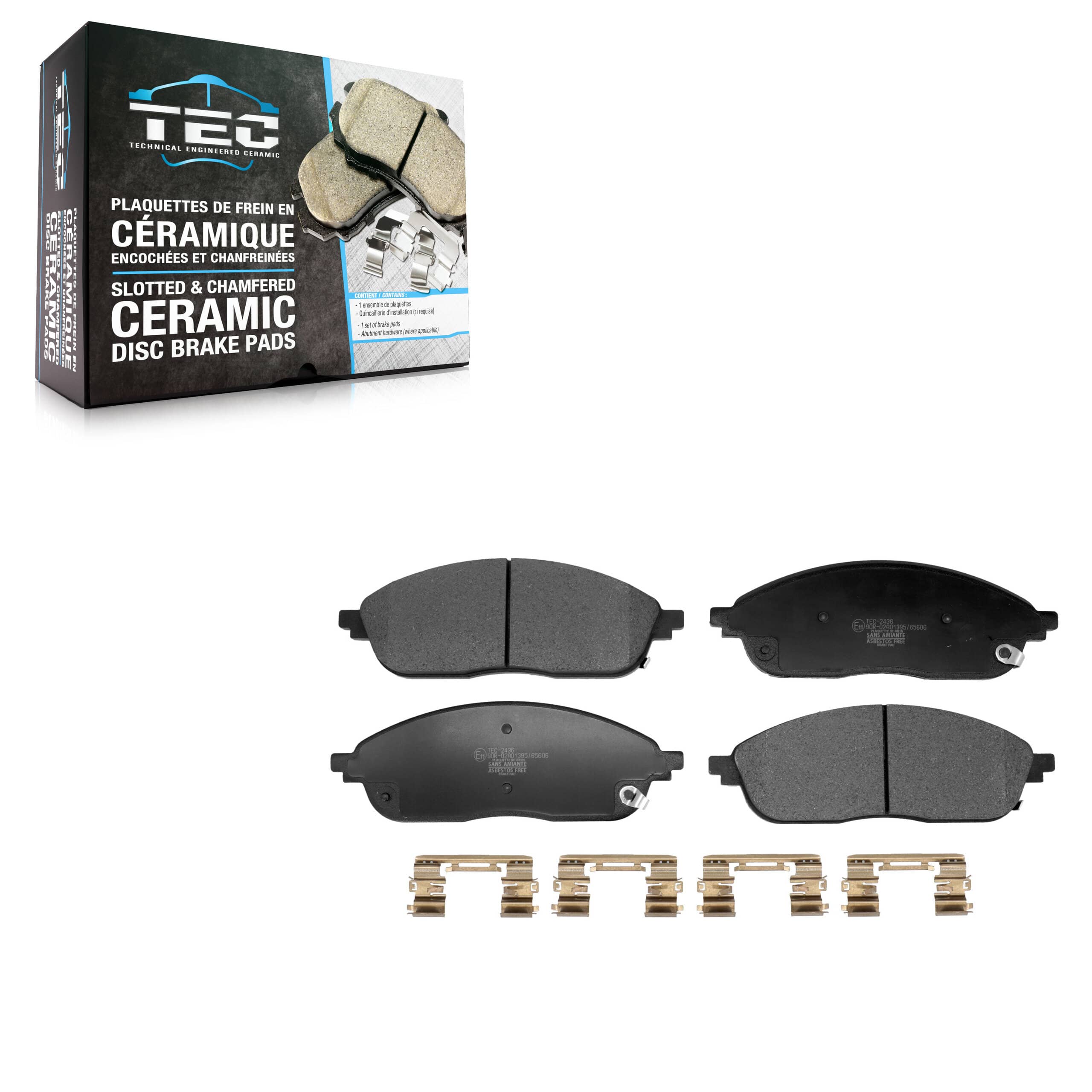 TEC - TEC-2436 - Front Disc Brake Pad