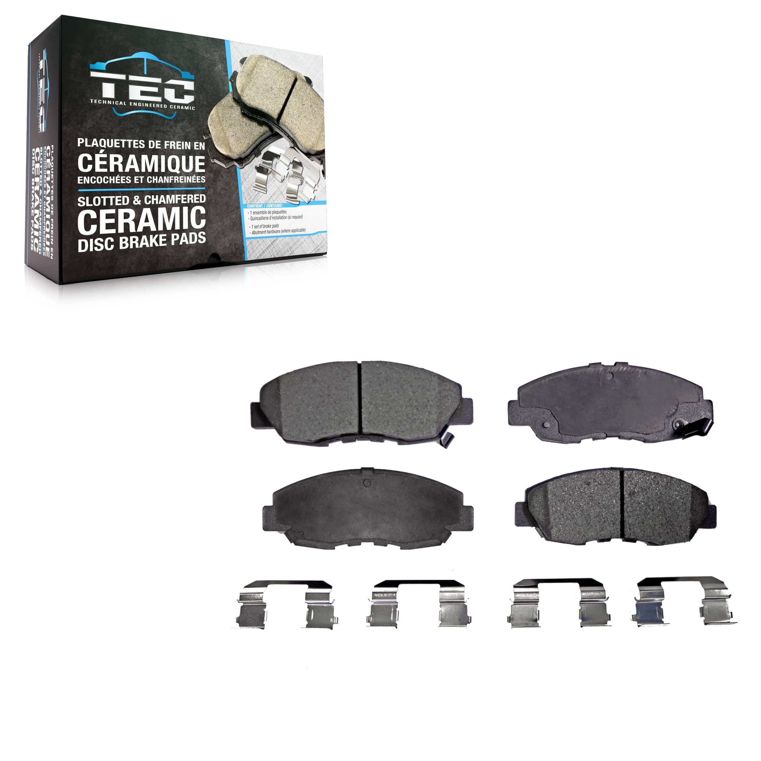 TEC - TEC-465A - Front Disc Brake Pad