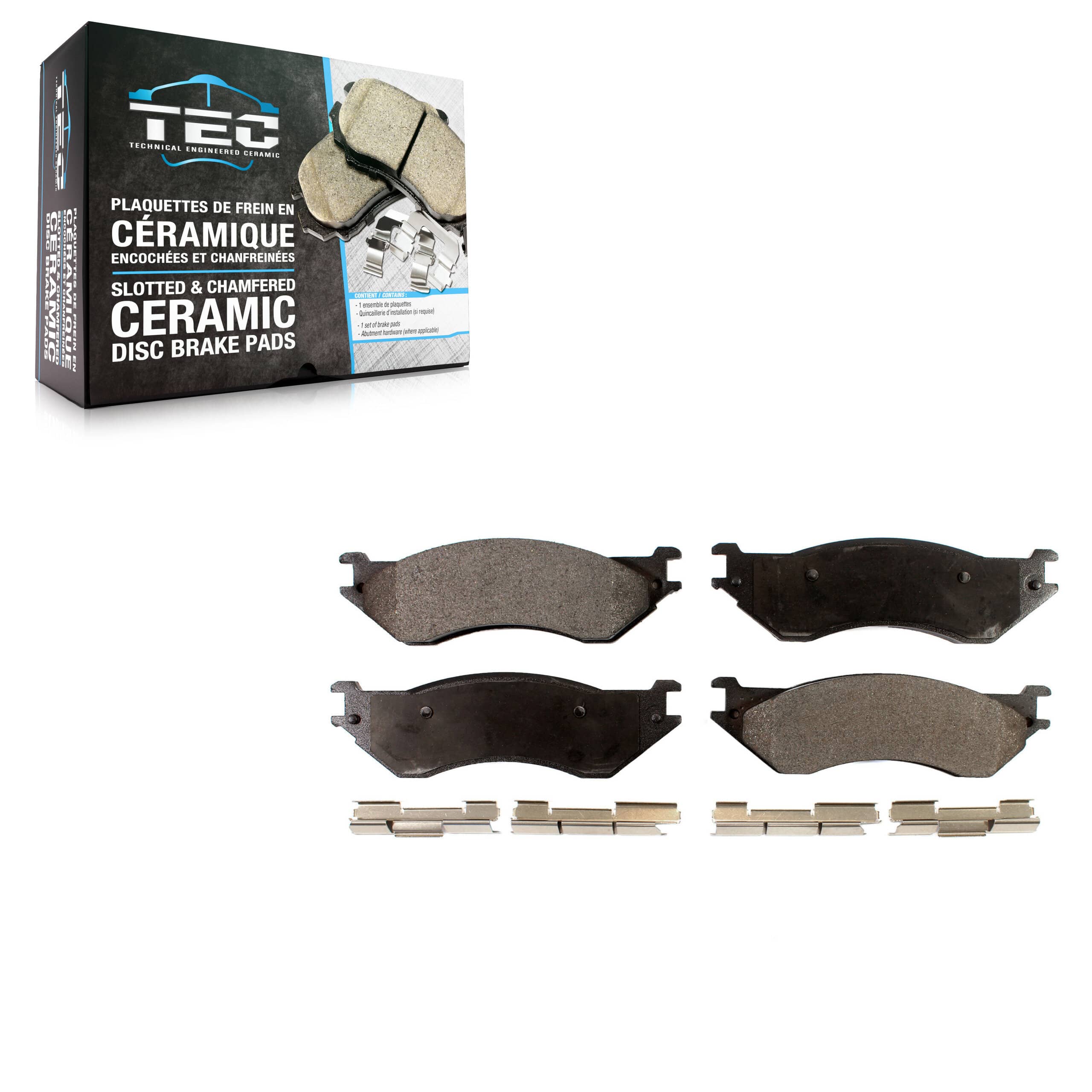 TEC - TEC-702A - Rear Disc Brake Pad
