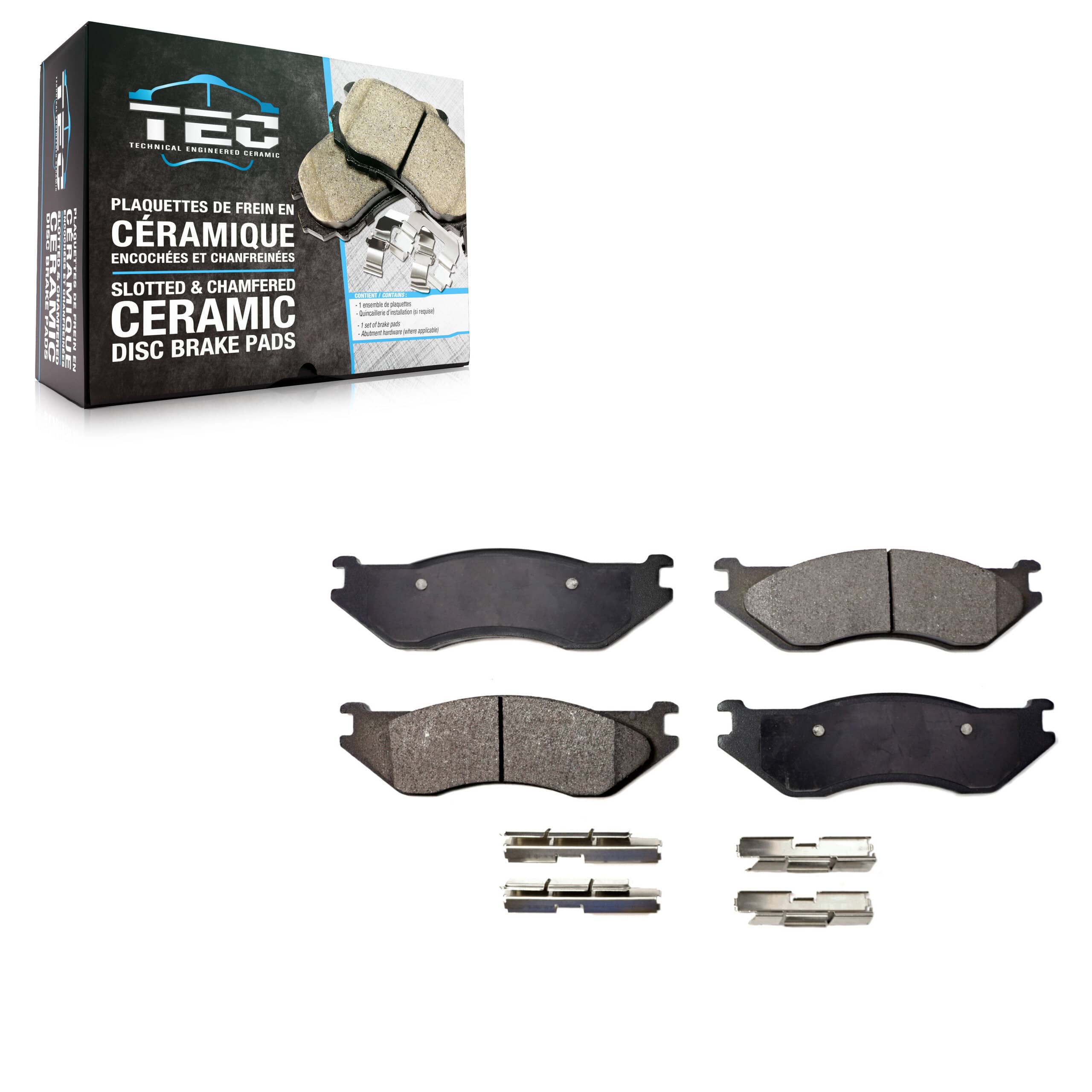 TEC - TEC-966 - Front Disc Brake Pad